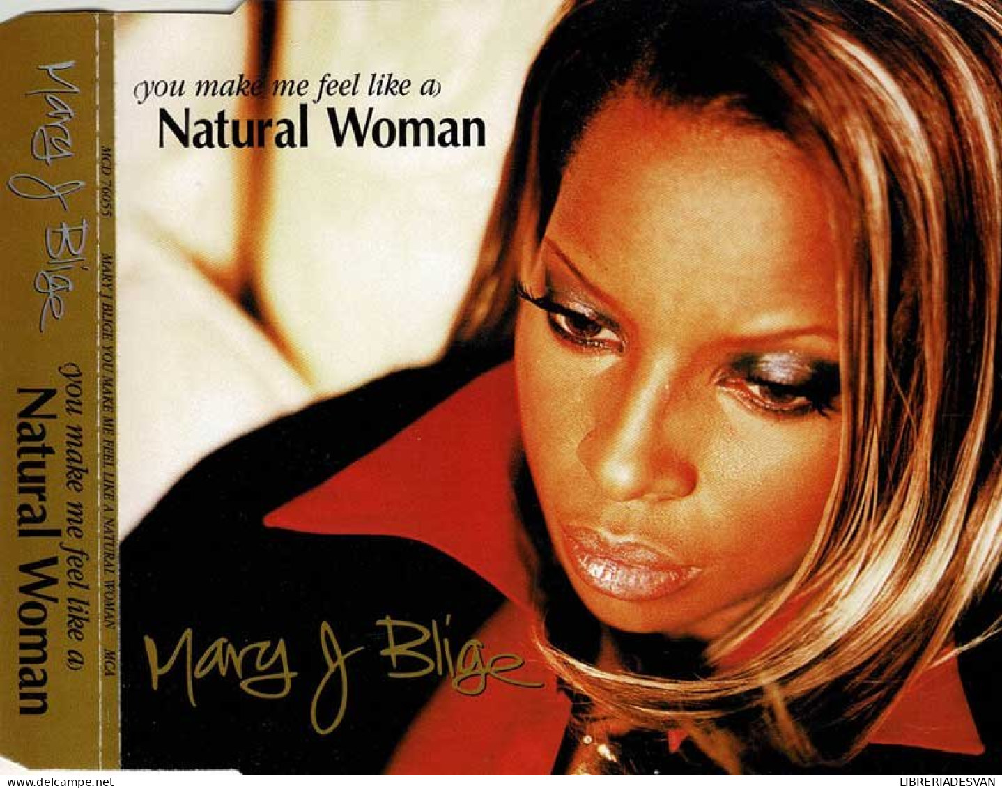 Mary J. Blige - (You Make Me Feel Like A) Natural Woman. CD Promo - Rap & Hip Hop