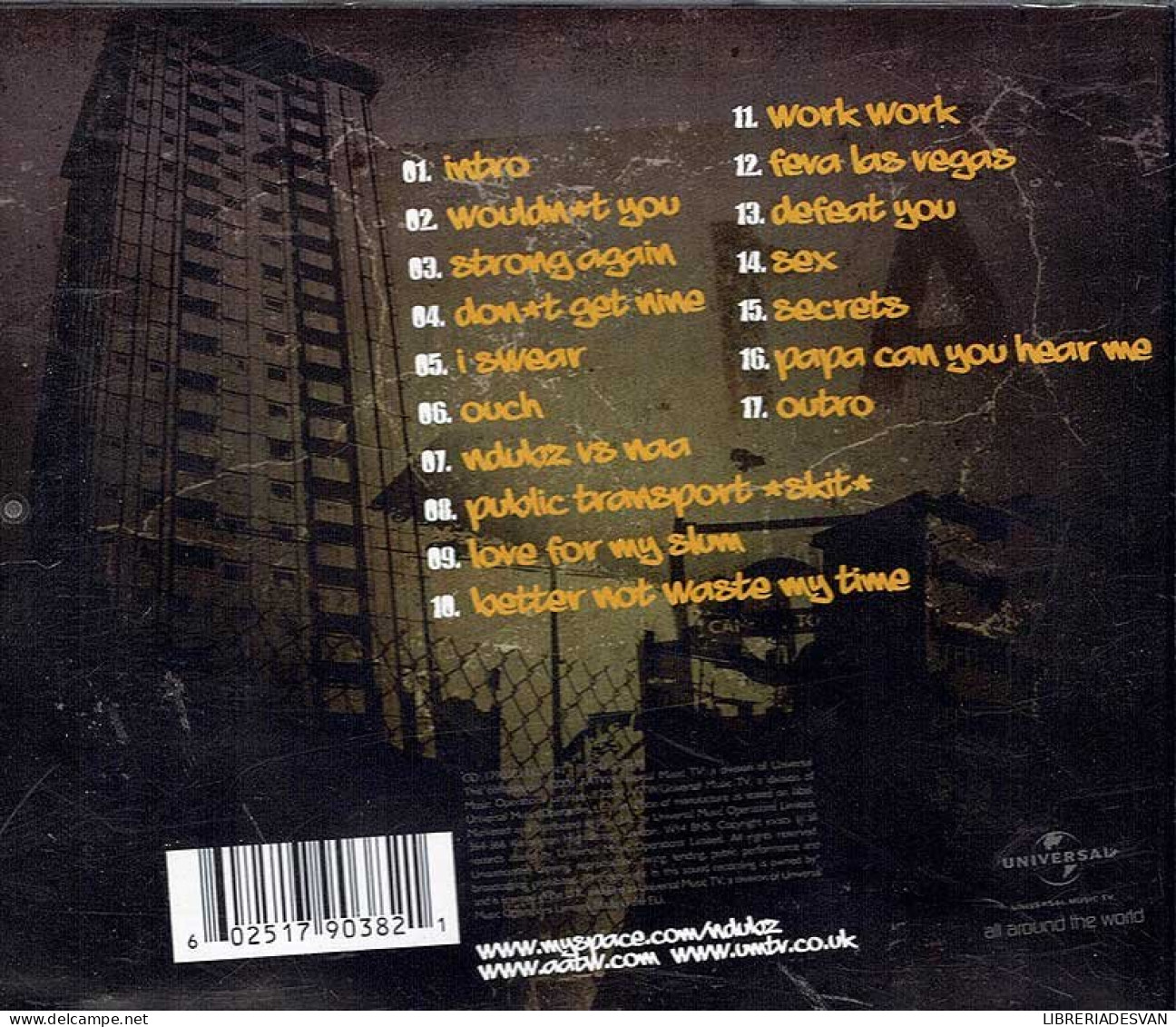 N-Dubz - Uncle B. CD - Rap & Hip Hop