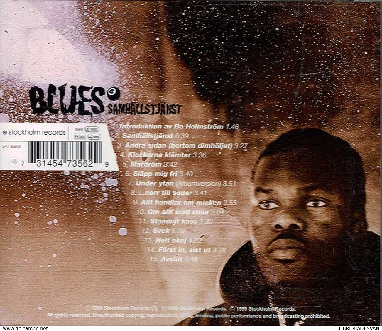 Blues - Samhällstjänst. CD - Rap & Hip Hop