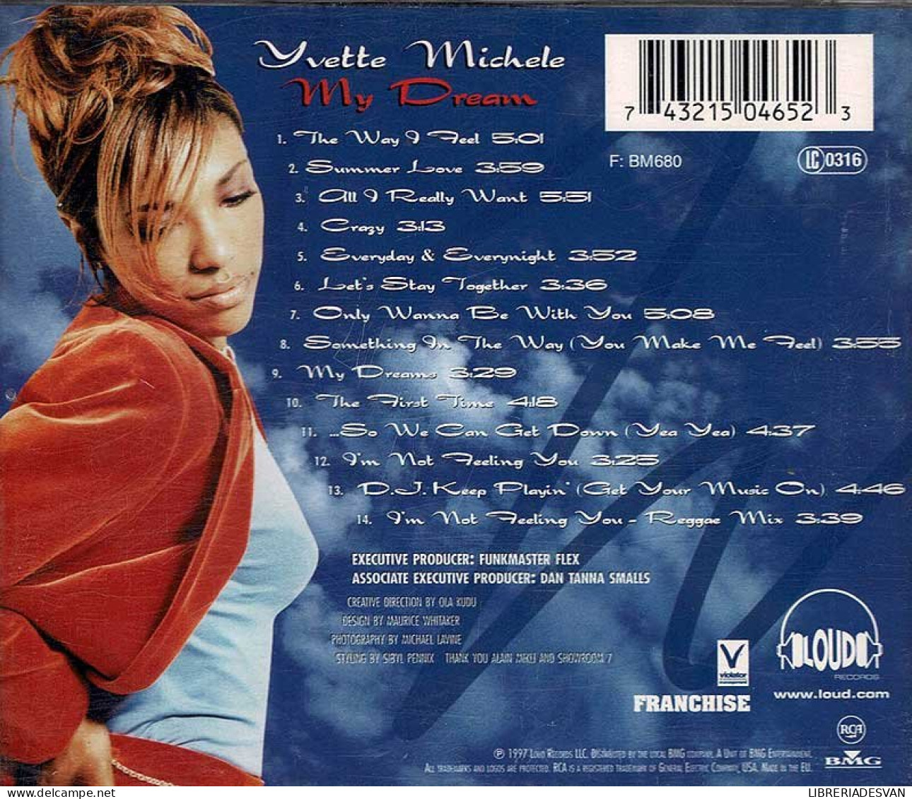 Yvette Michele - My Dream. CD - Rap En Hip Hop