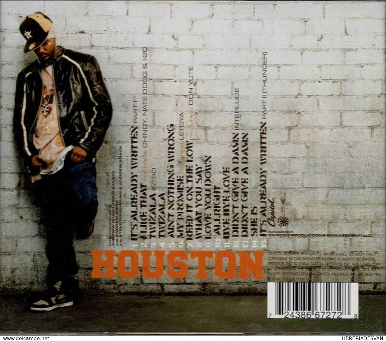 Houston - It's Already Written. CD - Rap & Hip Hop