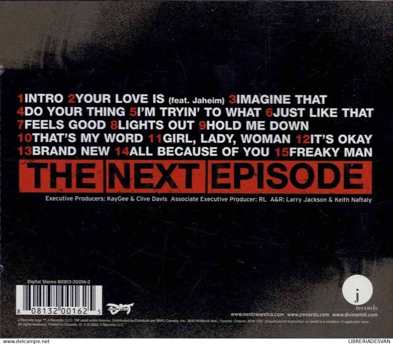 Next - The Next Episode. CD - Rap & Hip Hop