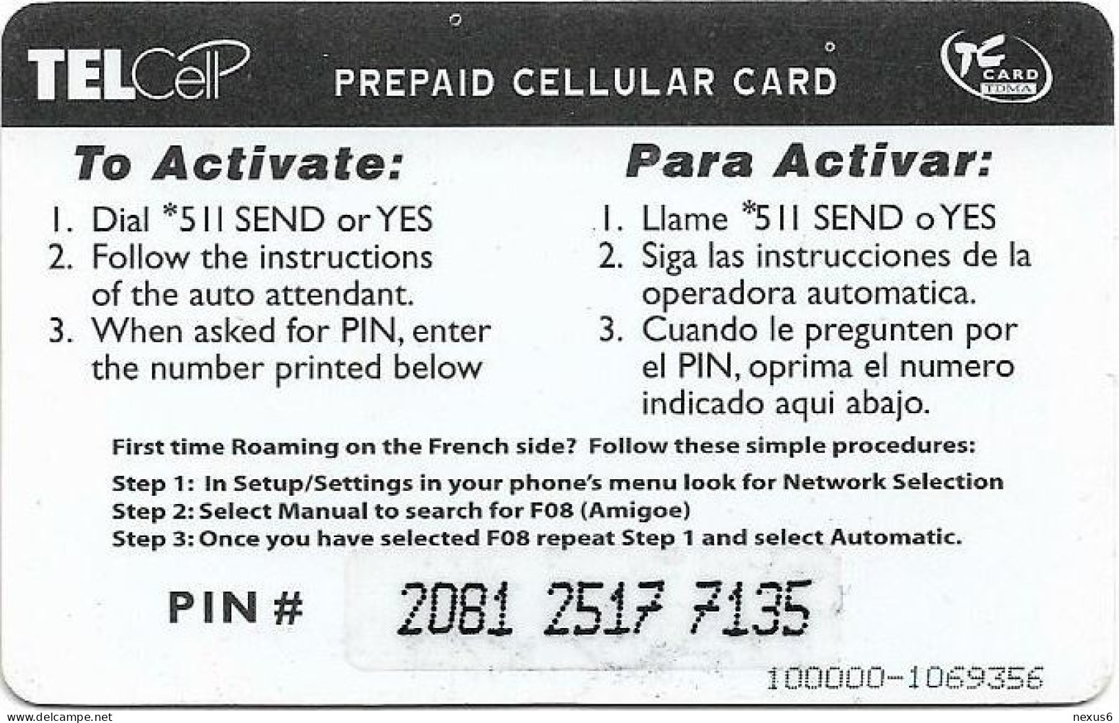 St. Maarten (Antilles Netherlands) - TelCell - The A.C. Wathey Pier 1964, GSM Refill 10$, Used - Antillas (Nerlandesas)