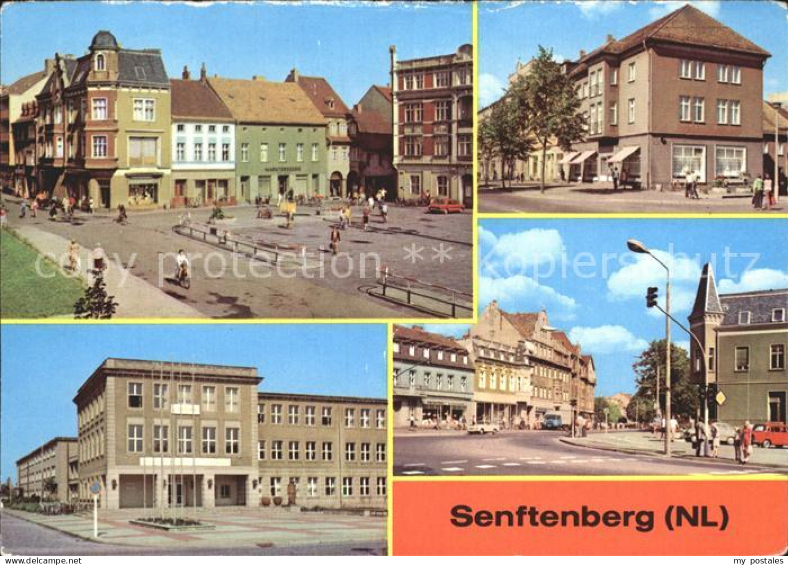 72383248 Senftenberg Niederlausitz Bahnhofstrasse Ingenieurschule  Senftenberg - Brieske