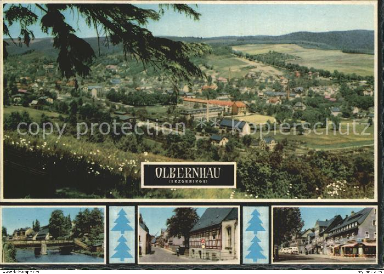 72383131 Olbernhau Erzgebirge Kegelbruecke Gruentaler Strasse Olbernhau - Olbernhau