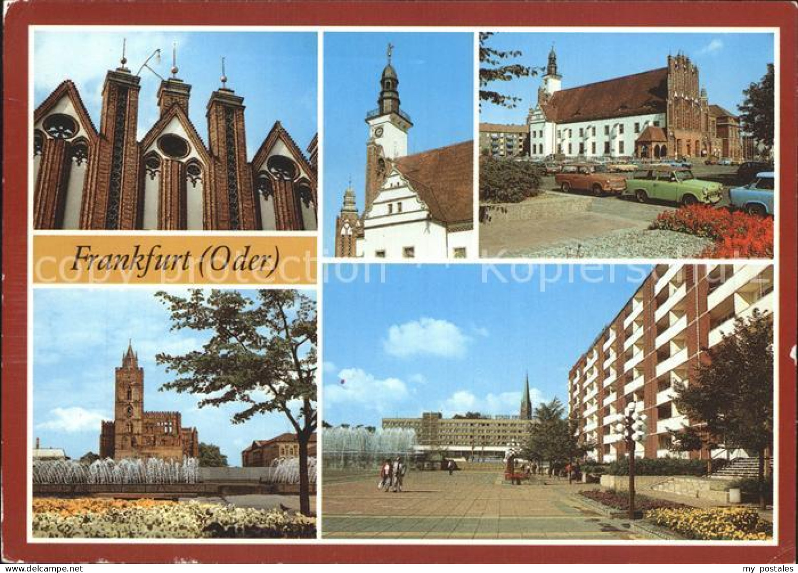 72383077 Frankfurt Oder Rathaus Marienkirche Hotel Stadt Frankfurt Frankfurt - Frankfurt A. D. Oder