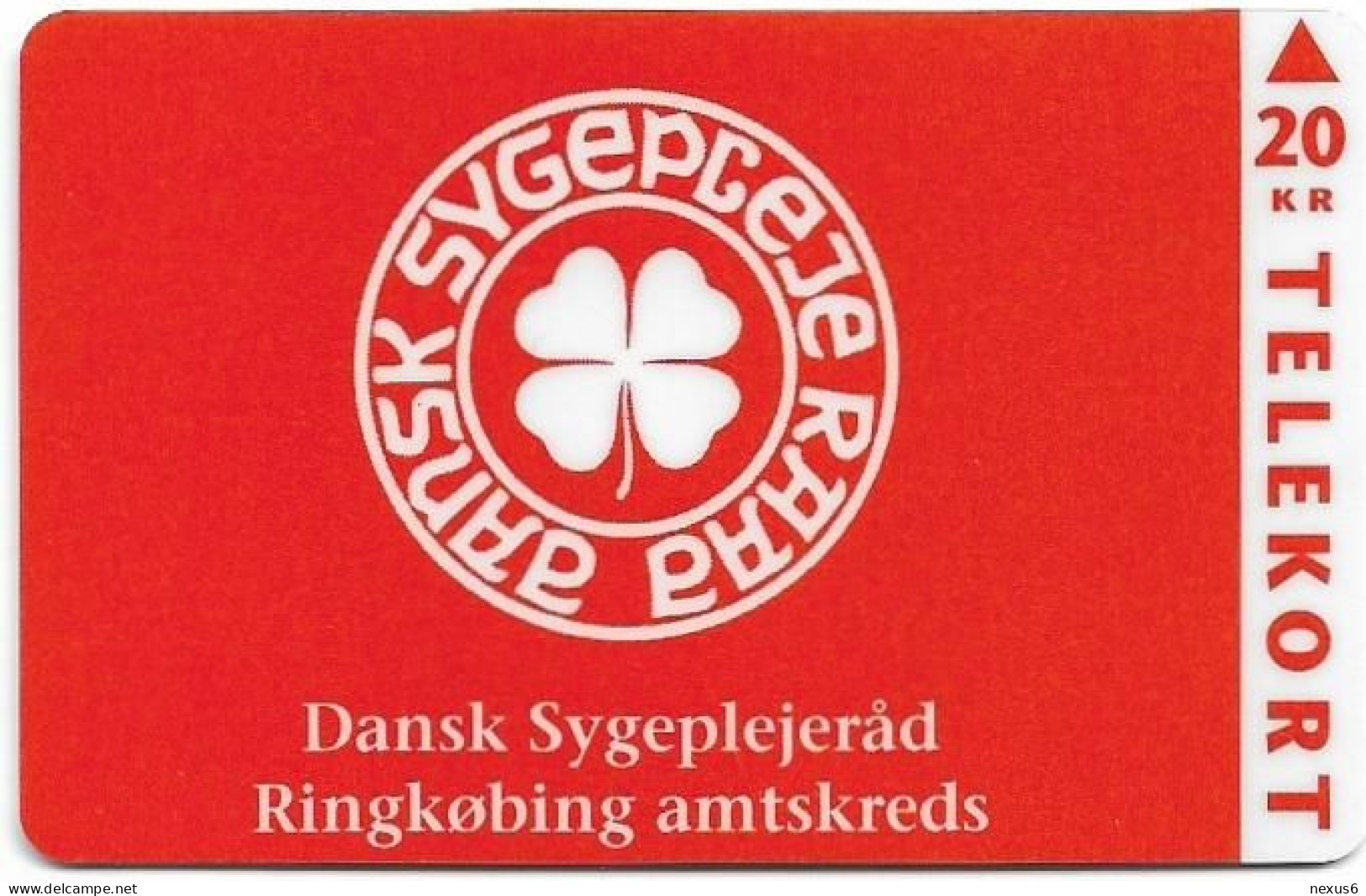 Denmark - Jydsk - Danish Nursing - TDJP033 - 11.1994, 1.000ex, (Serial 2053) 20kr, Used - Danimarca