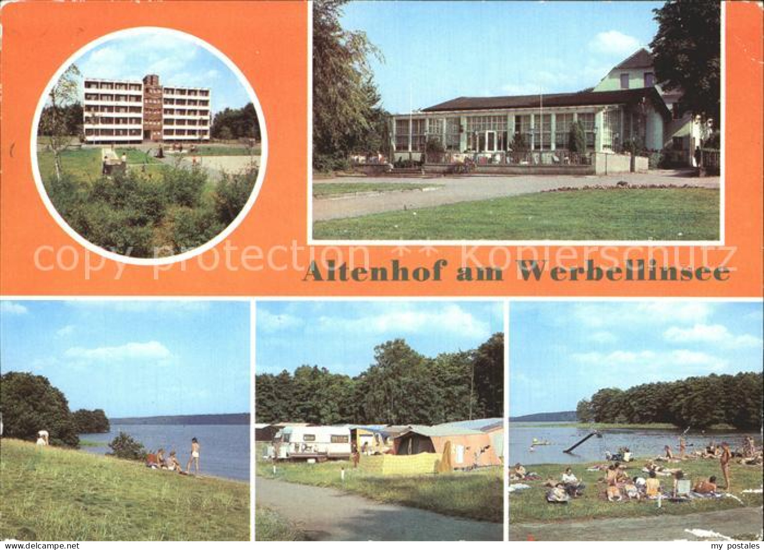 72382931 Altenhof Eberswalde Am Werbellinsee Camping Strand Erholungsheime Alten - Finowfurt