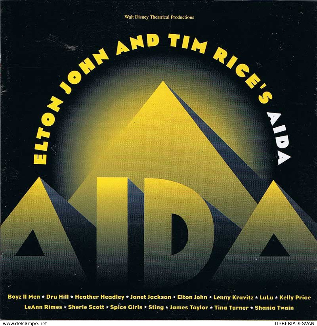 Elton John, Tim Rice - Aida. BSO. CD - Soundtracks, Film Music