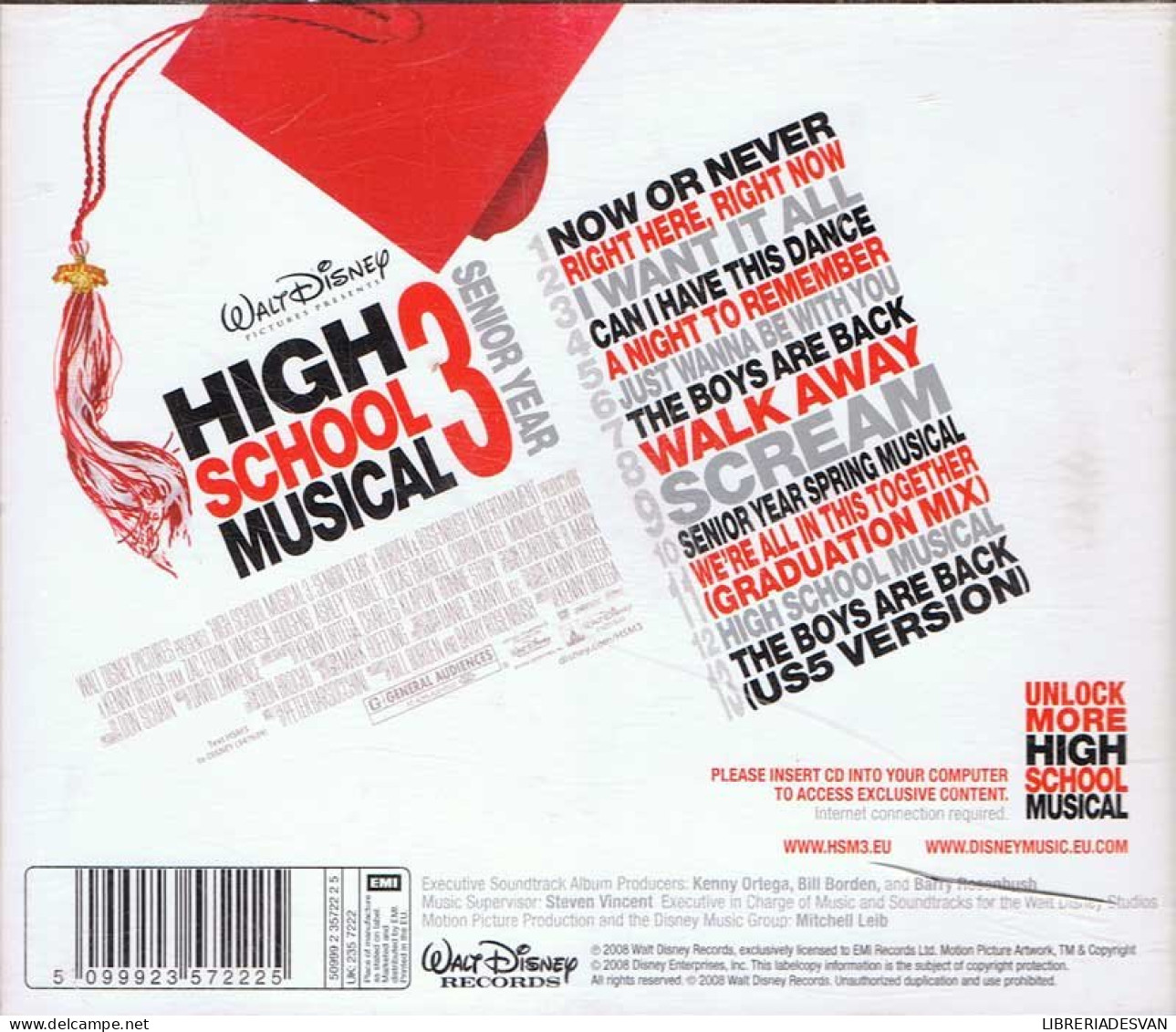 BSO. High School Musical 3 Senior Year. CD - Soundtracks, Film Music