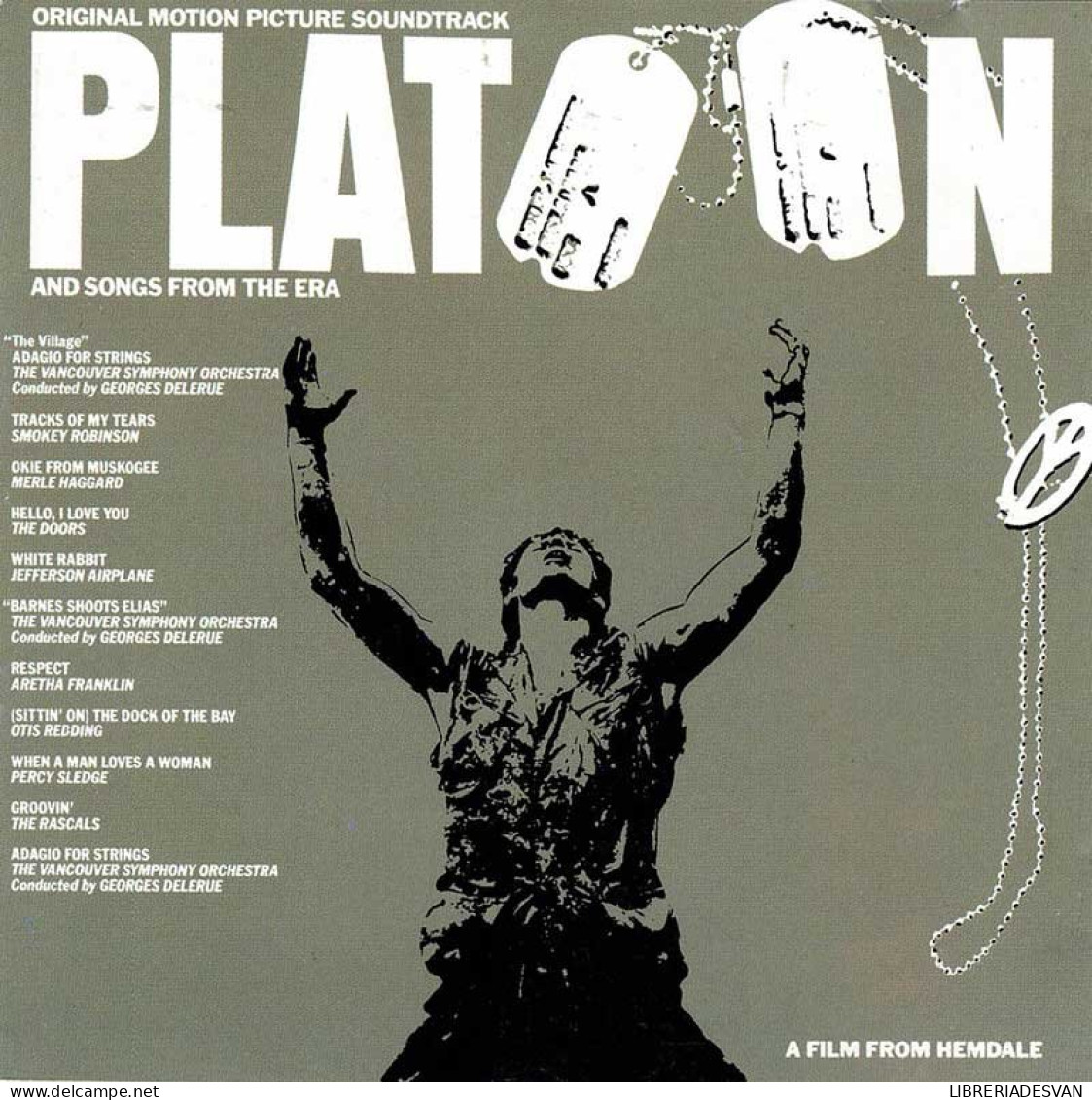 Platoon (Original Motion Picture Soundtrack And Songs From The Era). CD - Filmmuziek