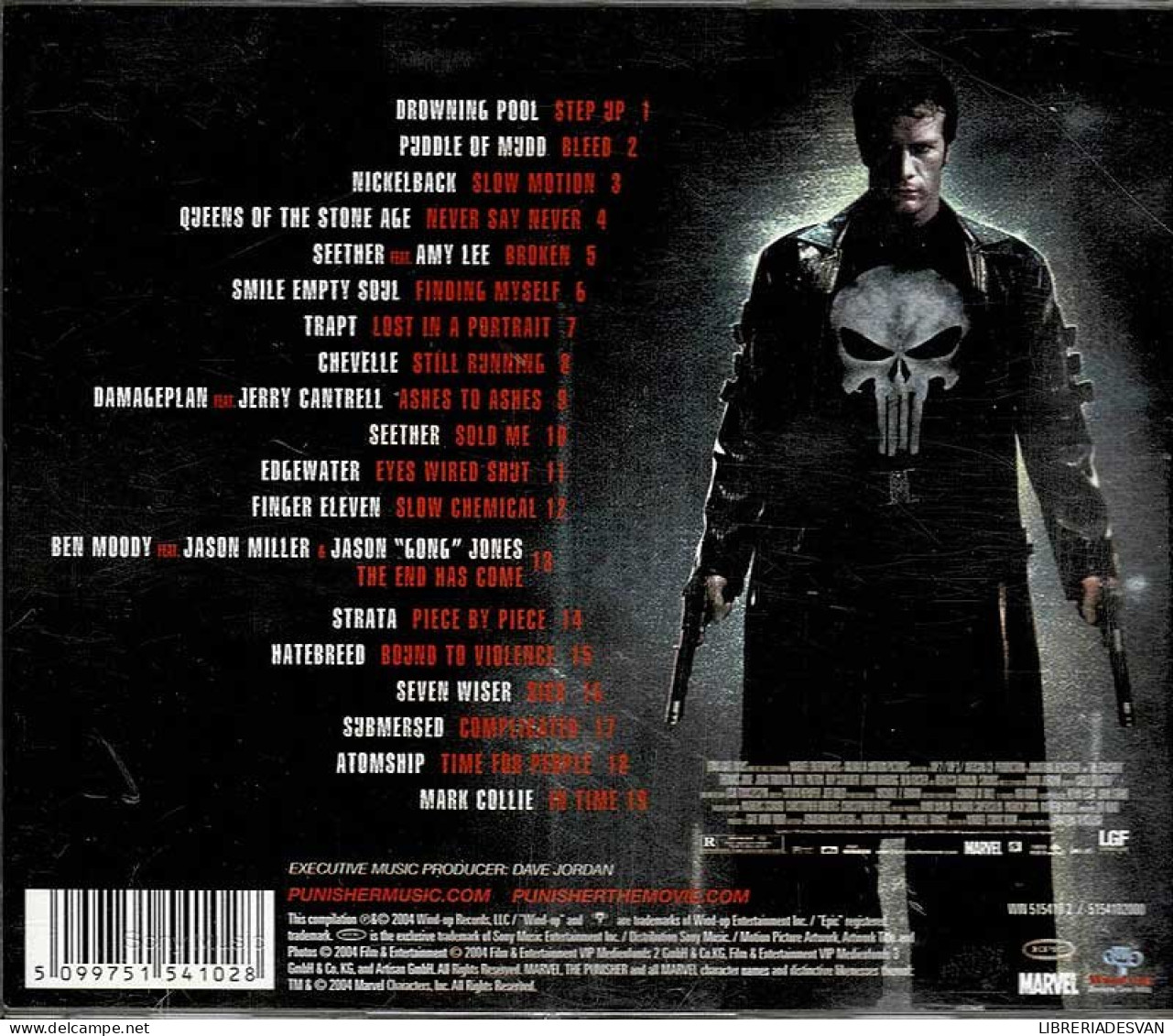 The Punisher: The Album (Soundtrack). CD - Música De Peliculas