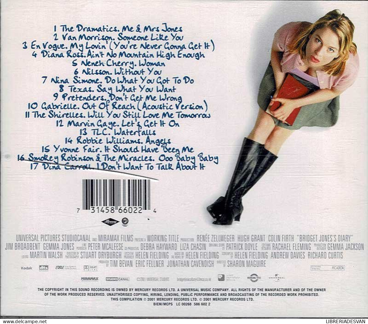 Bridget Jones's Diary 2 (More Music From The Motion Picture & Other V. G. Songs). CD - Musique De Films