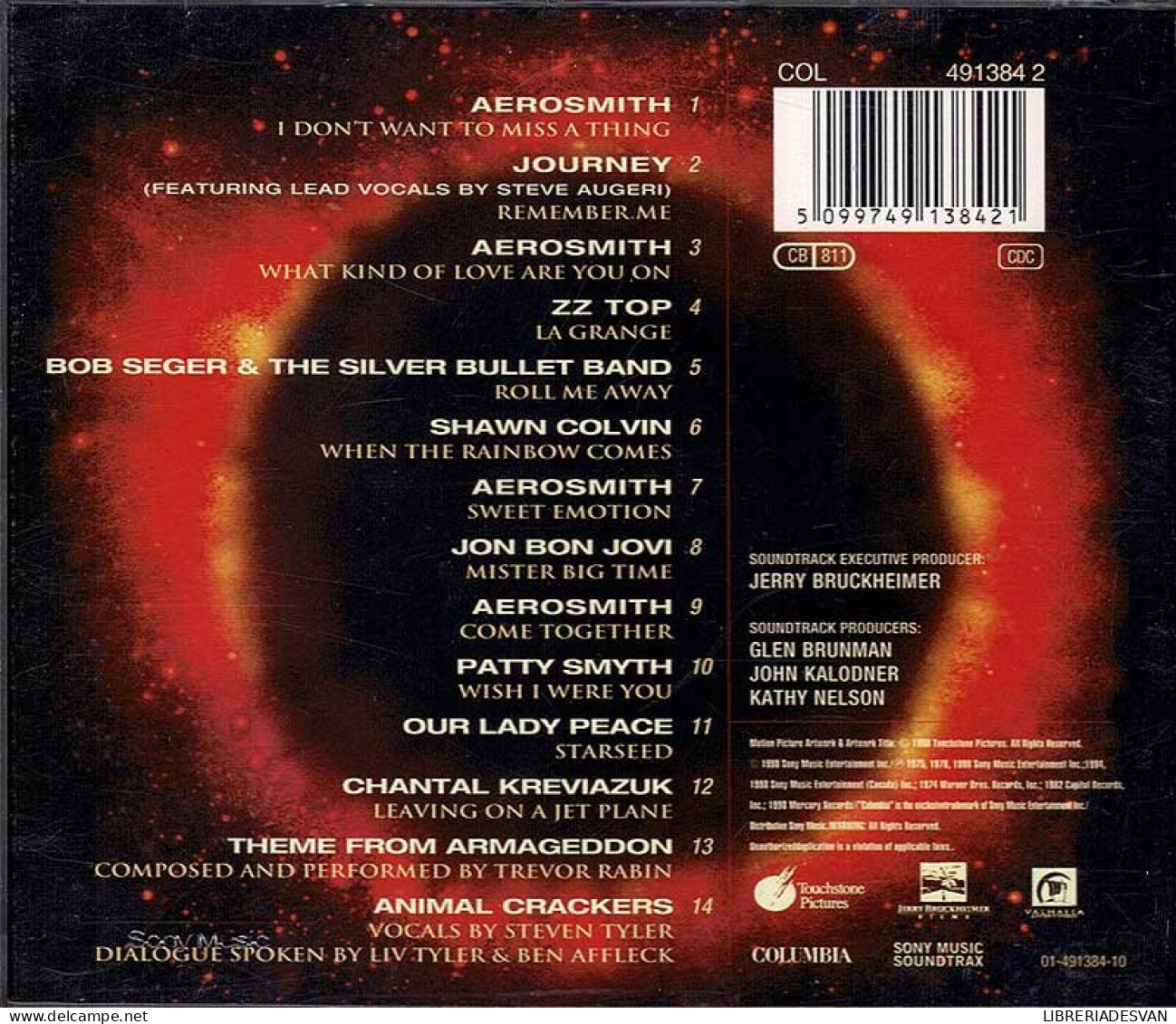 Armageddon - The Album (BSO). CD - Musique De Films