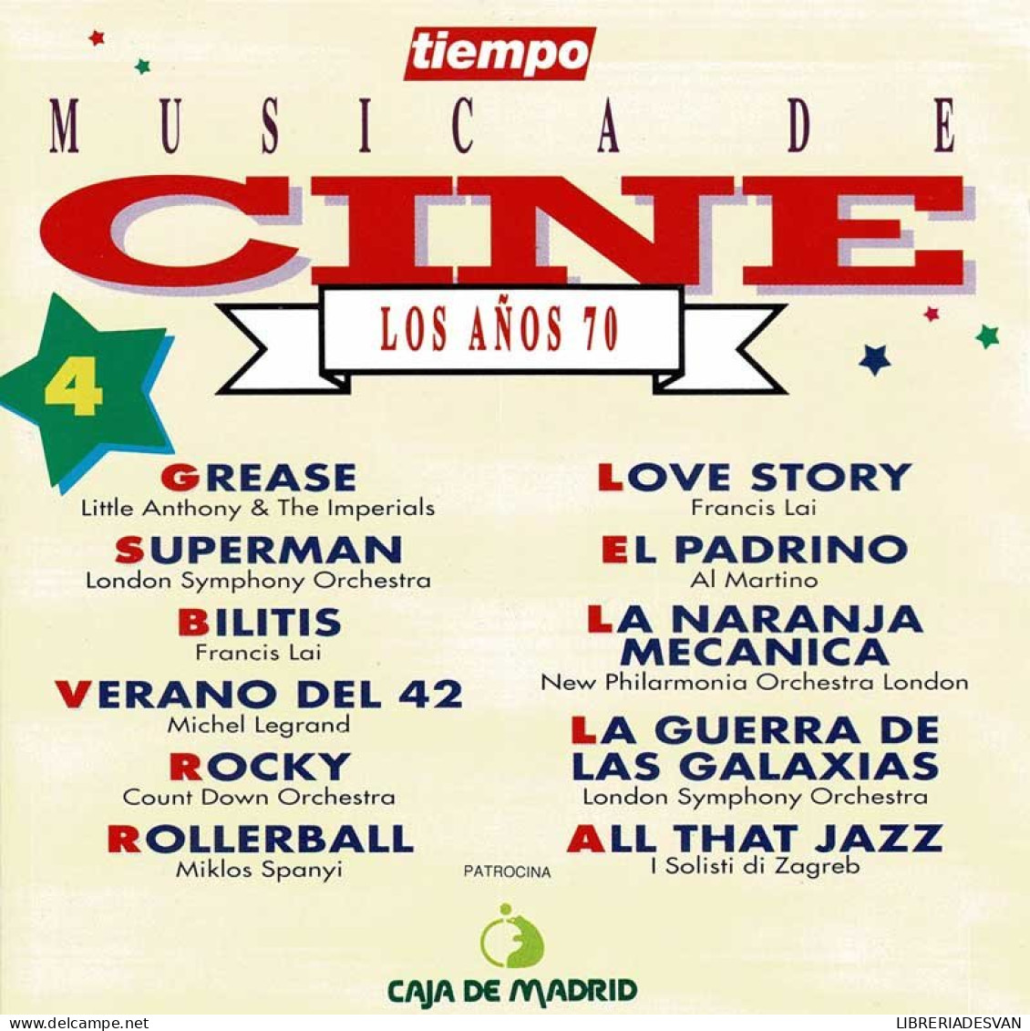 Música De Cine Vol. 4. Los Años 70. CD - Musica Di Film
