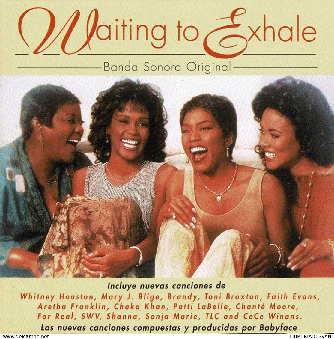 Waiting To Exhale (BSO). Whitney Houston. Mary J. Blige. Brandy. Tony Braxton. CD - Filmmuziek