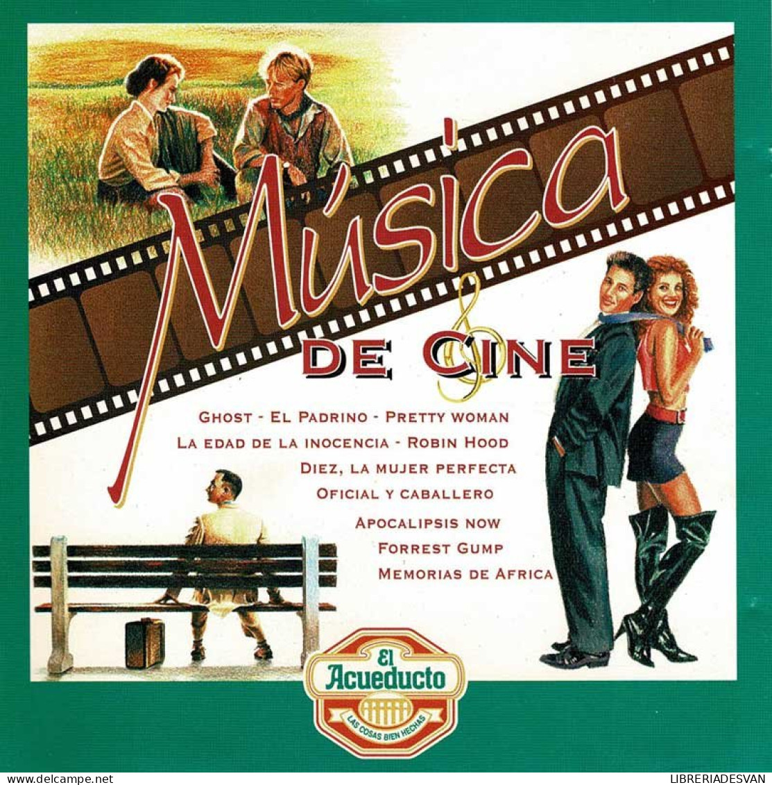 Música De Cine. Ghost. El Padrino. Pretty Woman. La Edad De La Inocencia. CD - Soundtracks, Film Music