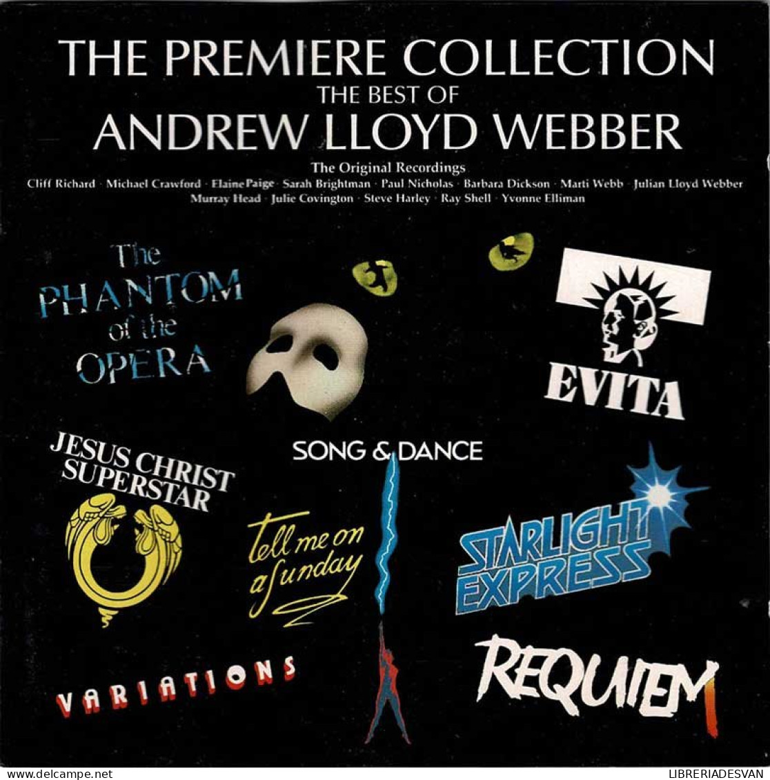 Andrew Lloyd Webber - The Premiere Collection - The Best Of Andrew Lloyd Webber. CD - Filmmusik