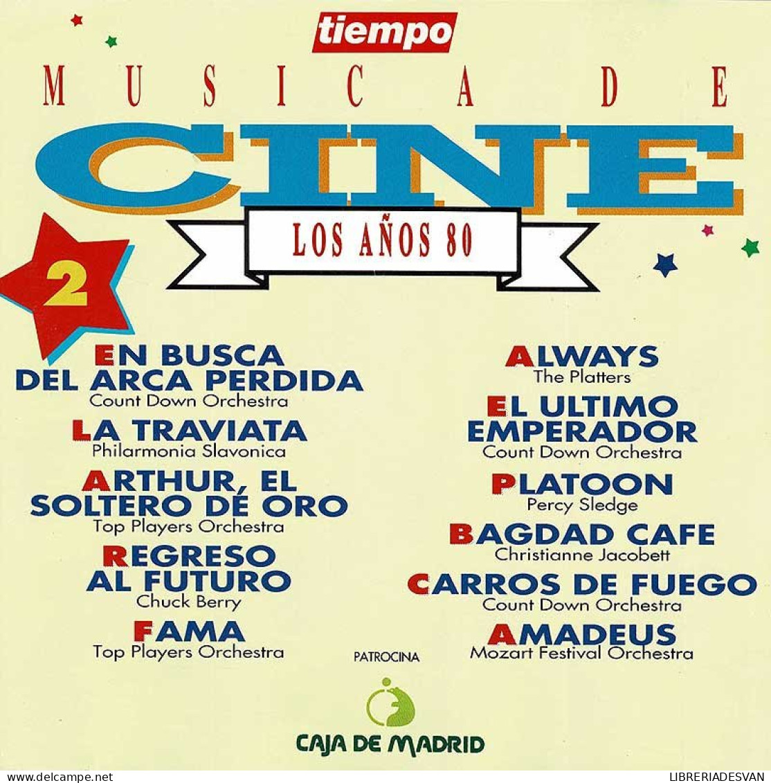 Música De Cine Vol. 2. Los Años 80. CD - Filmmuziek