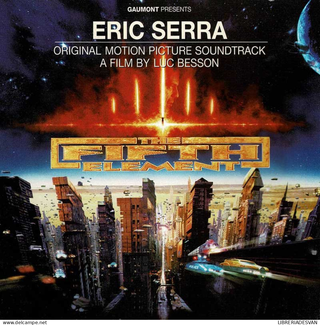 Eric Serra - The Fifth Element (Original Motion Picture Soundtrack). CD - Filmmusik