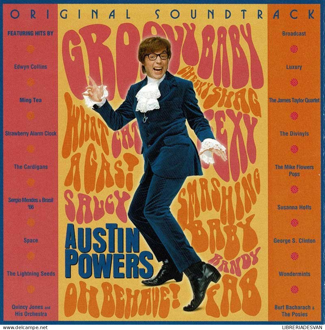 Austin Powers - International Man Of Mystery (Original Soundtrack). CD - Soundtracks, Film Music