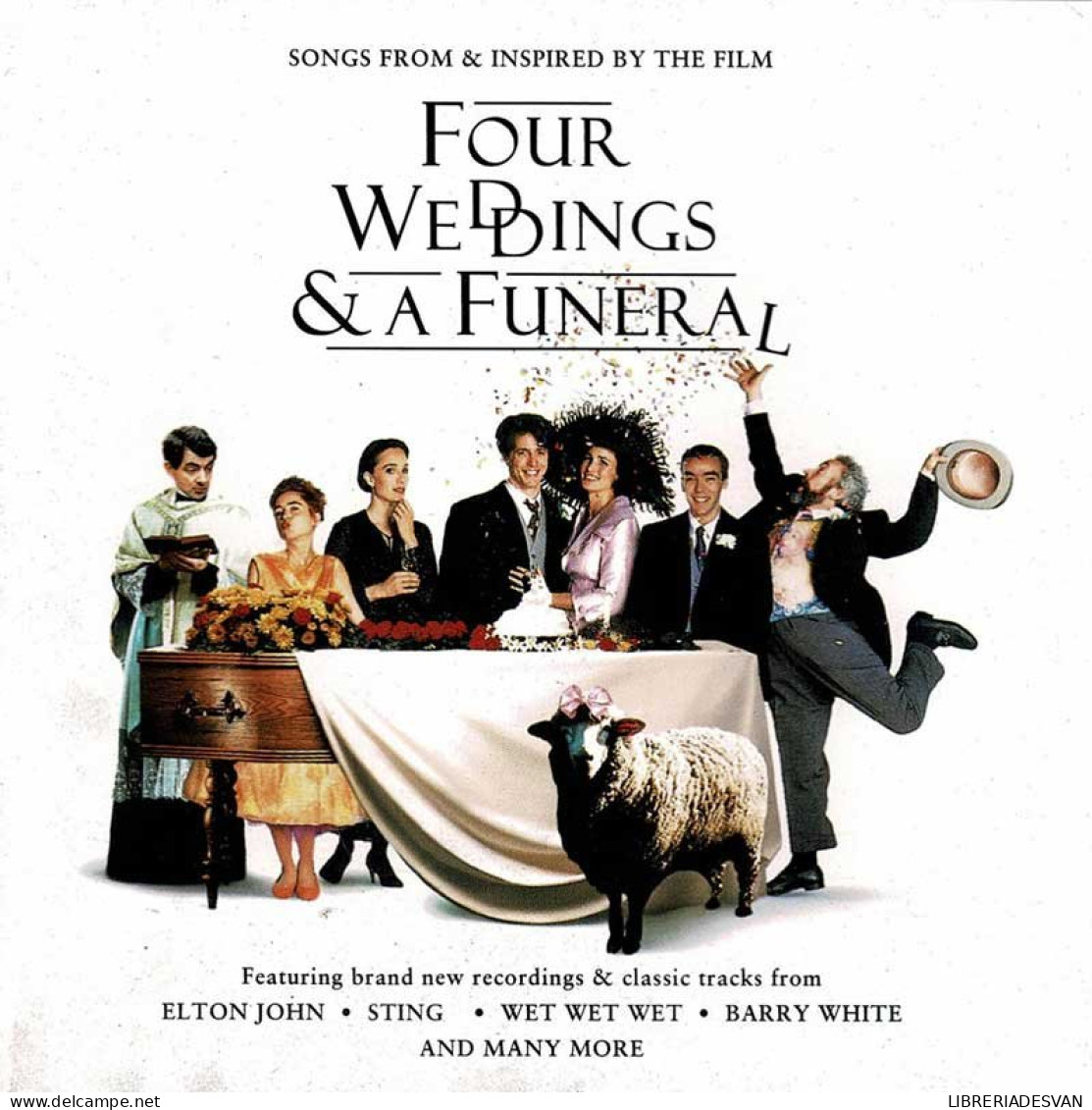 Four Weddings And A Funeral (Songs From And Inspired By The Film). CD - Filmmuziek