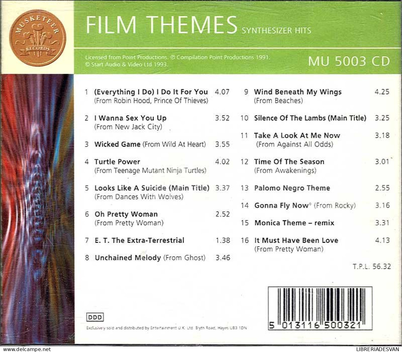 The London Studio Orchestra, The Hollywood Studio Orchestra - Film Themes Synthesizer Hits. CD - Musique De Films