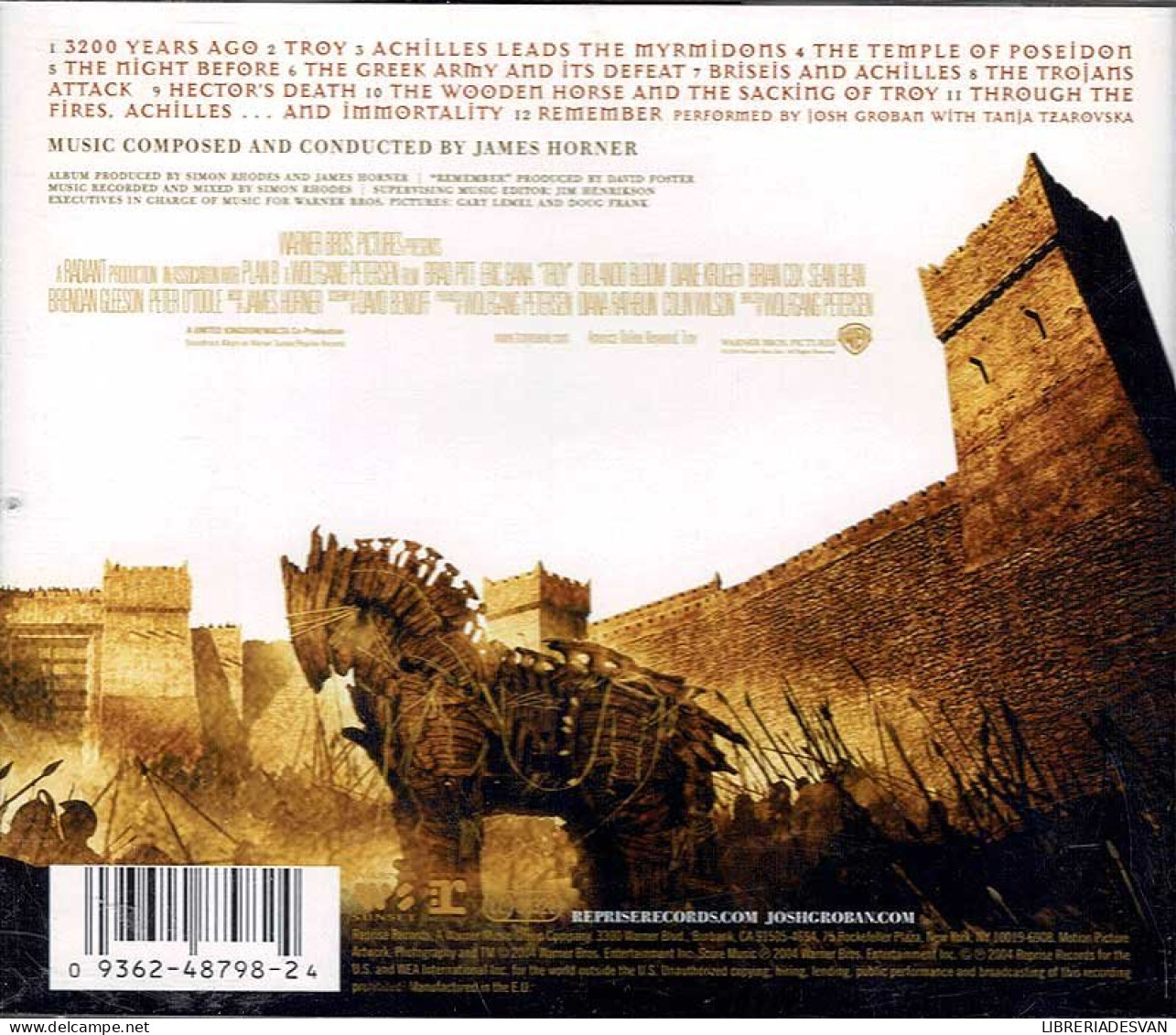 James Horner - Troy (Music From The Motion Picture). CD - Musica Di Film