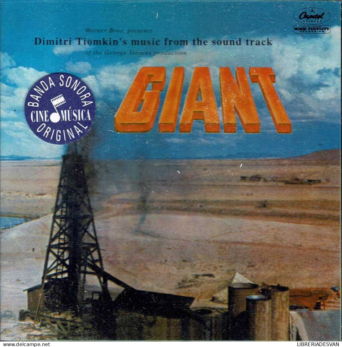 Dimitri Tiomkin - Giant. CD - Musique De Films