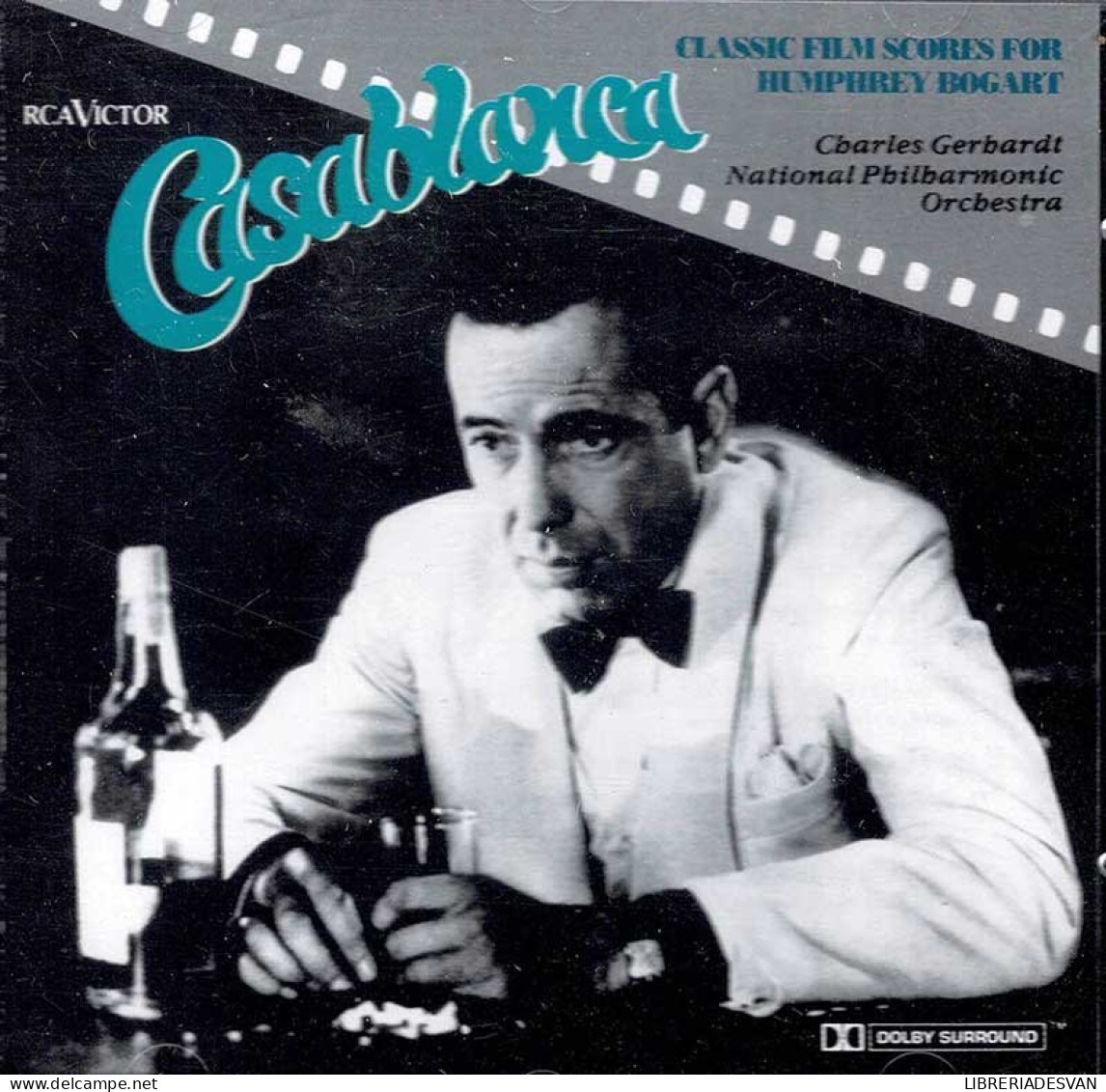 Charles Gerhardt, National Philharmonic Orchestra - Casablanca - Classic Film Scores For Humphrey Bogart. CD - Filmmuziek