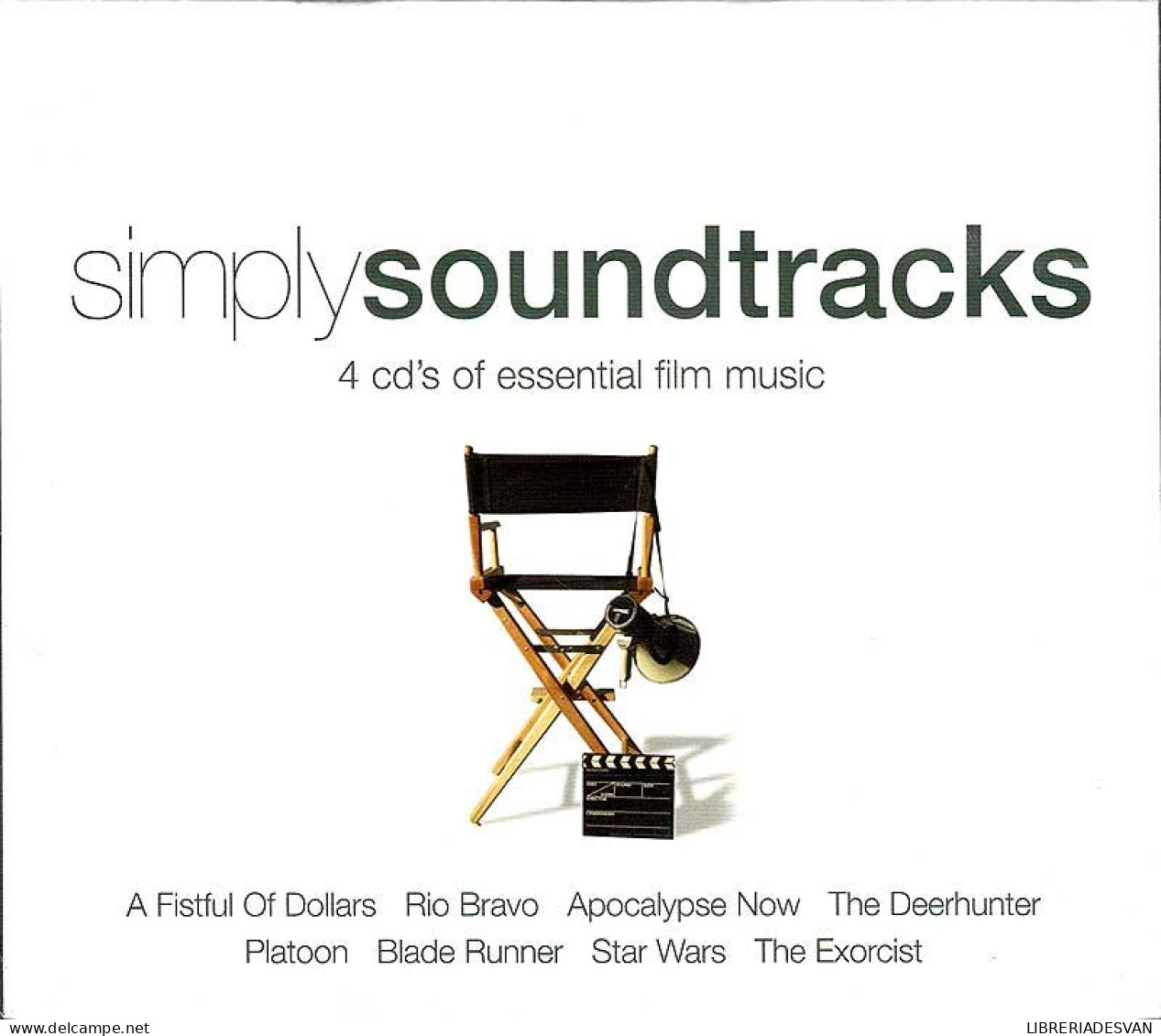 Simply Soundtracks. 4 X CD - Filmmuziek
