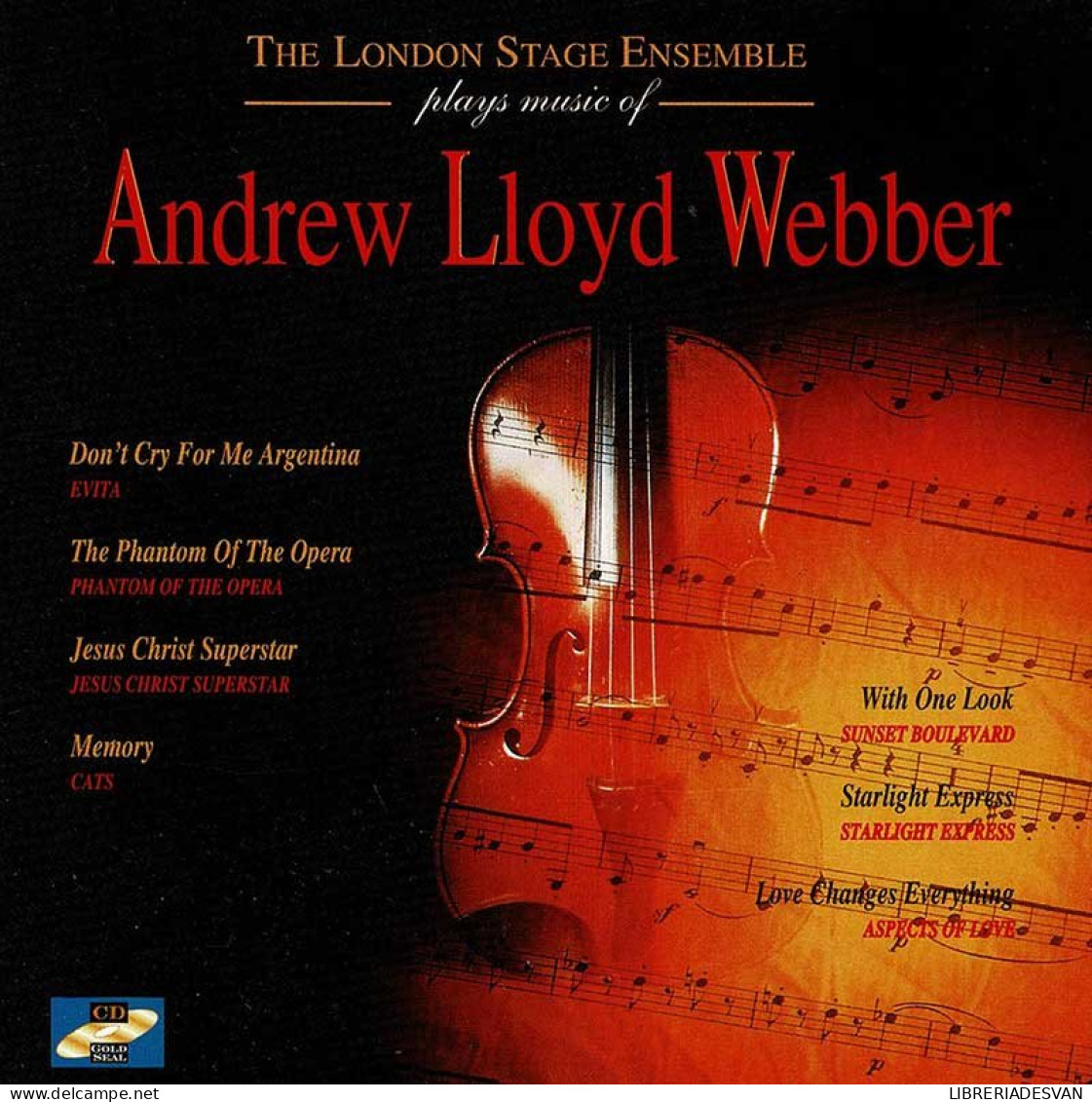 The London Stage Ensemble, Andrew Lloyd Webber - Plays Music Of Andrew Lloyd Webber. CD - Musica Di Film