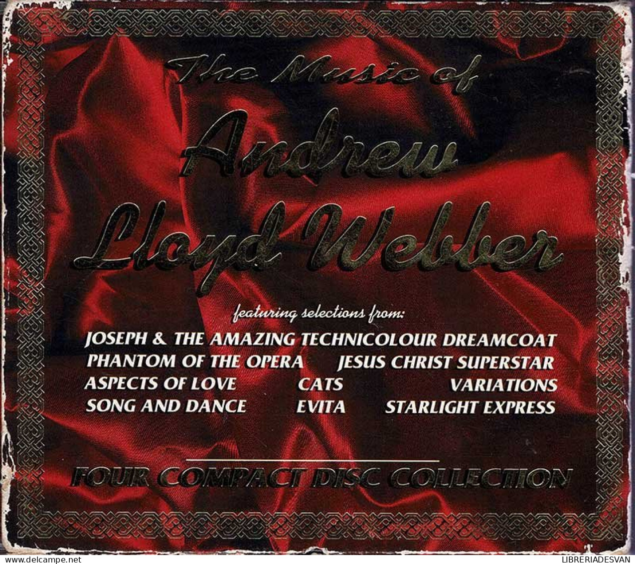 Andrew Lloyd Webber - The Music Of Andrew Lloyd Webber. 4 X CD - Música De Peliculas