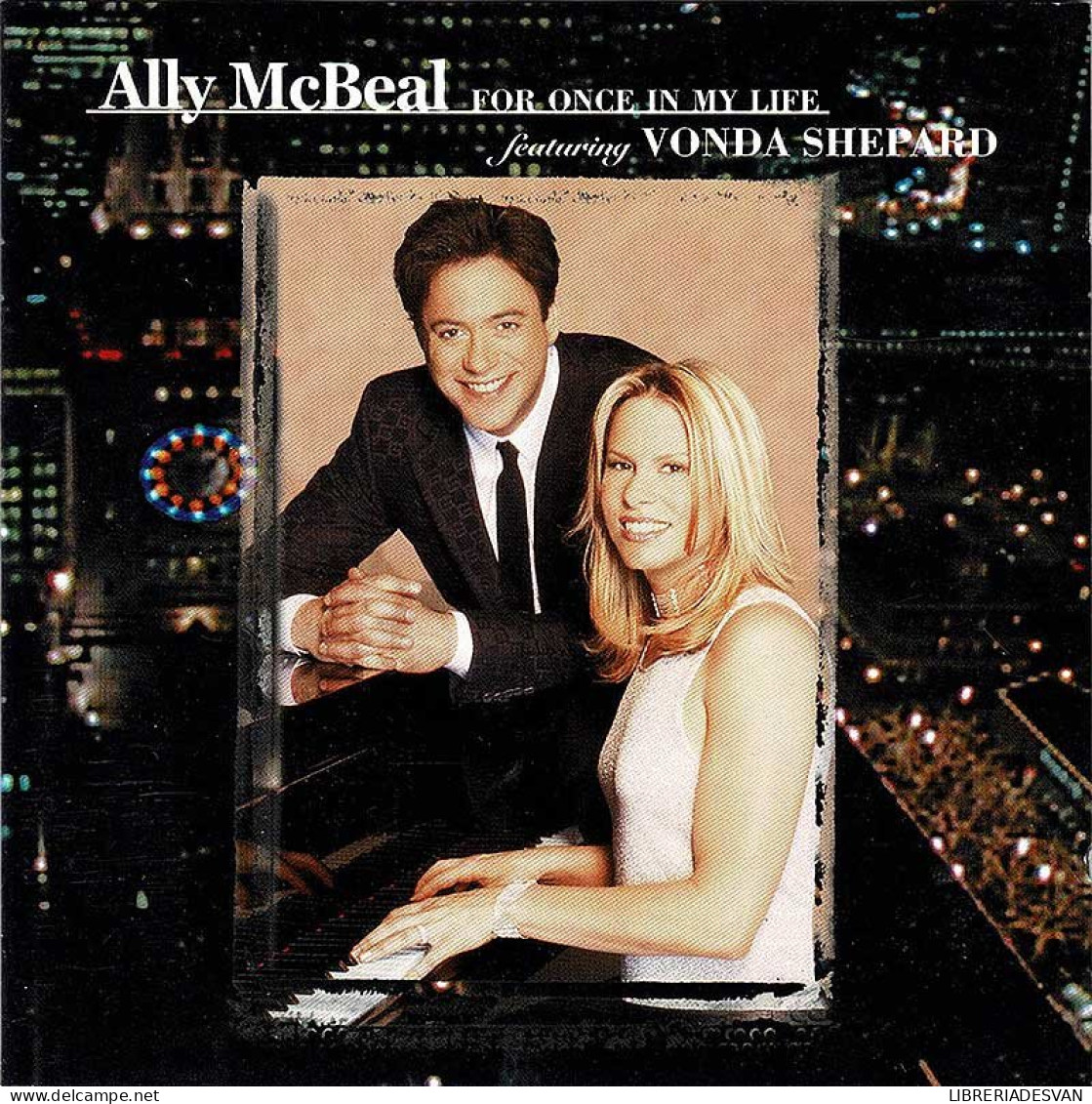 Ally McBeal (For Once In My Life) Featuring Vonda Shepard. CD - Filmmusik