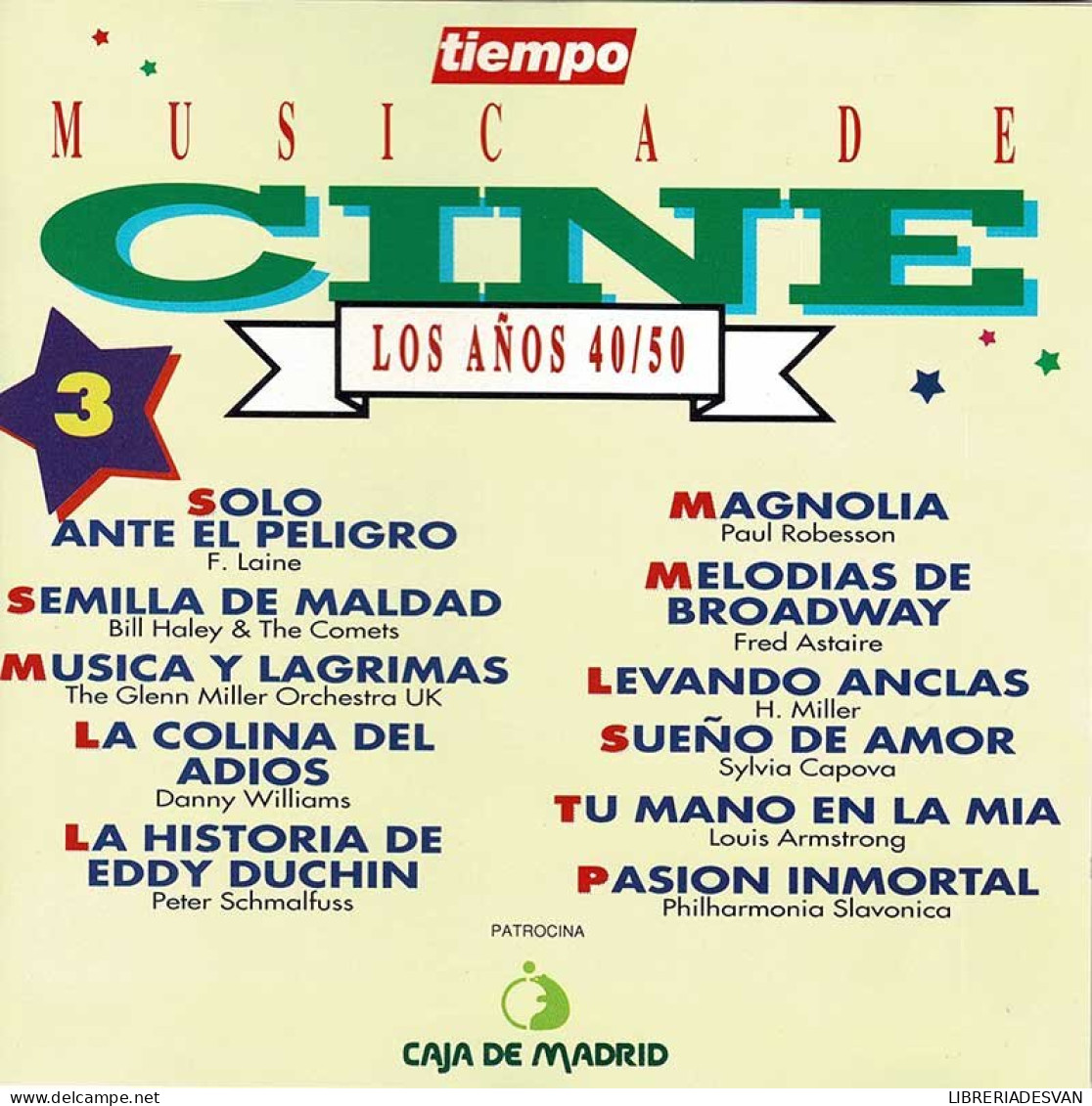 Música De Cine Vol. 3. Los Años 40/50. CD - Música De Peliculas