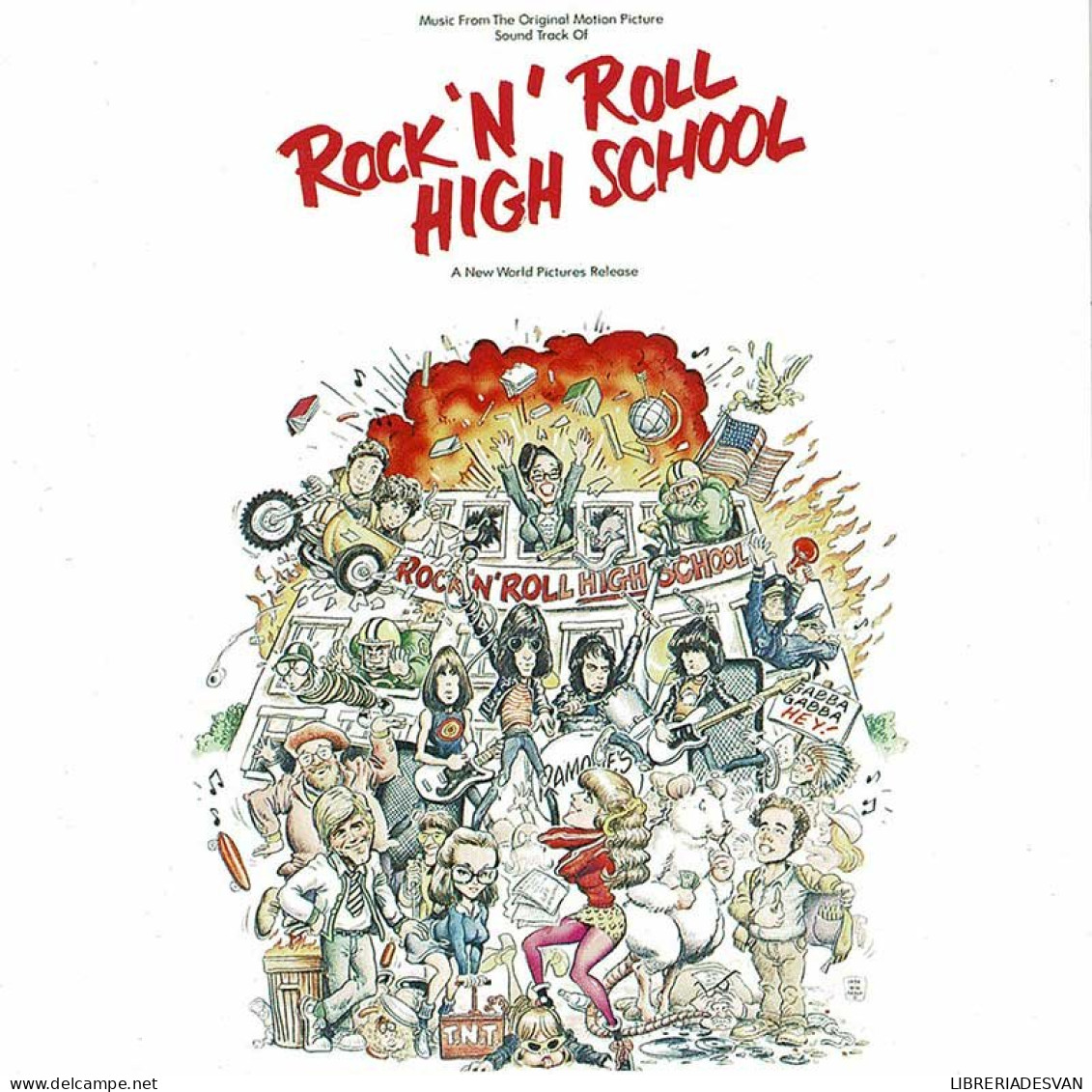 Rock 'N' Roll High School. CD - Música De Peliculas