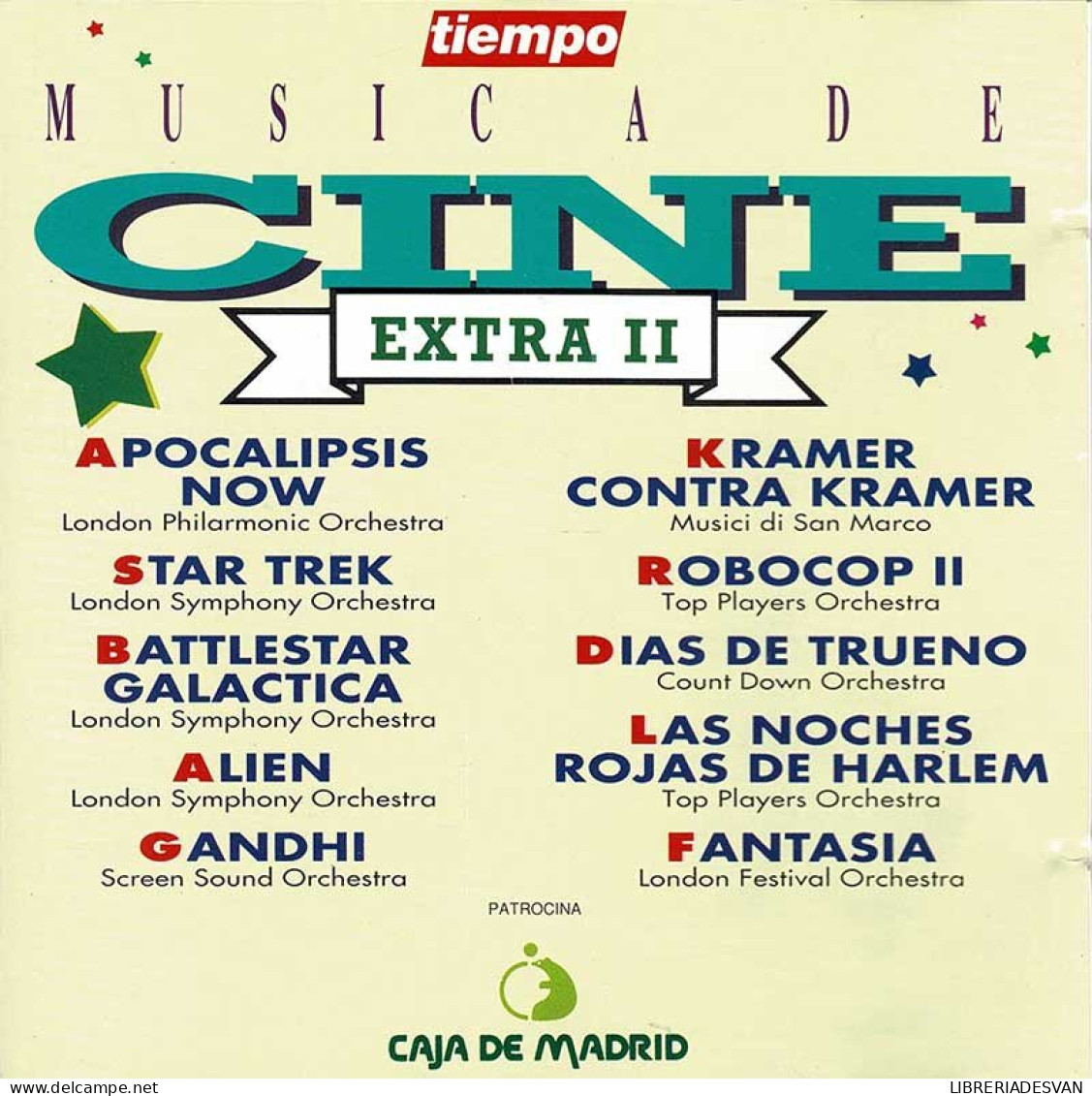 Música De Cine Extra II. CD - Filmmuziek