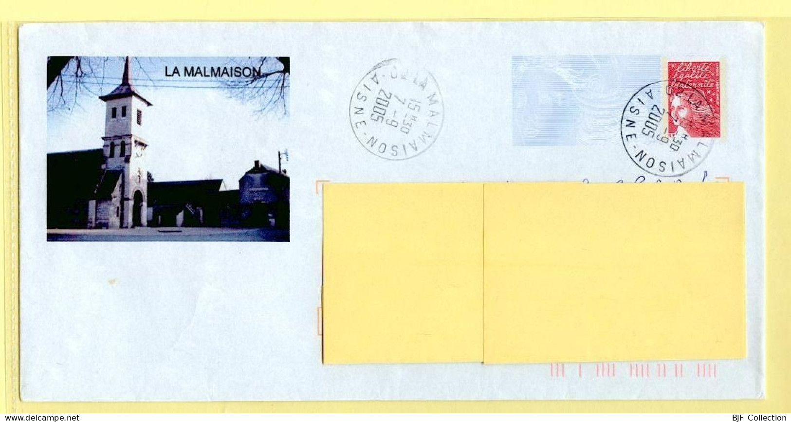 PAP Marianne De Luquet – LA MALMAISON (02) (N° 809 – Lot B2K/0308551) – 7/09/2005 - Prêts-à-poster:Overprinting/Luquet