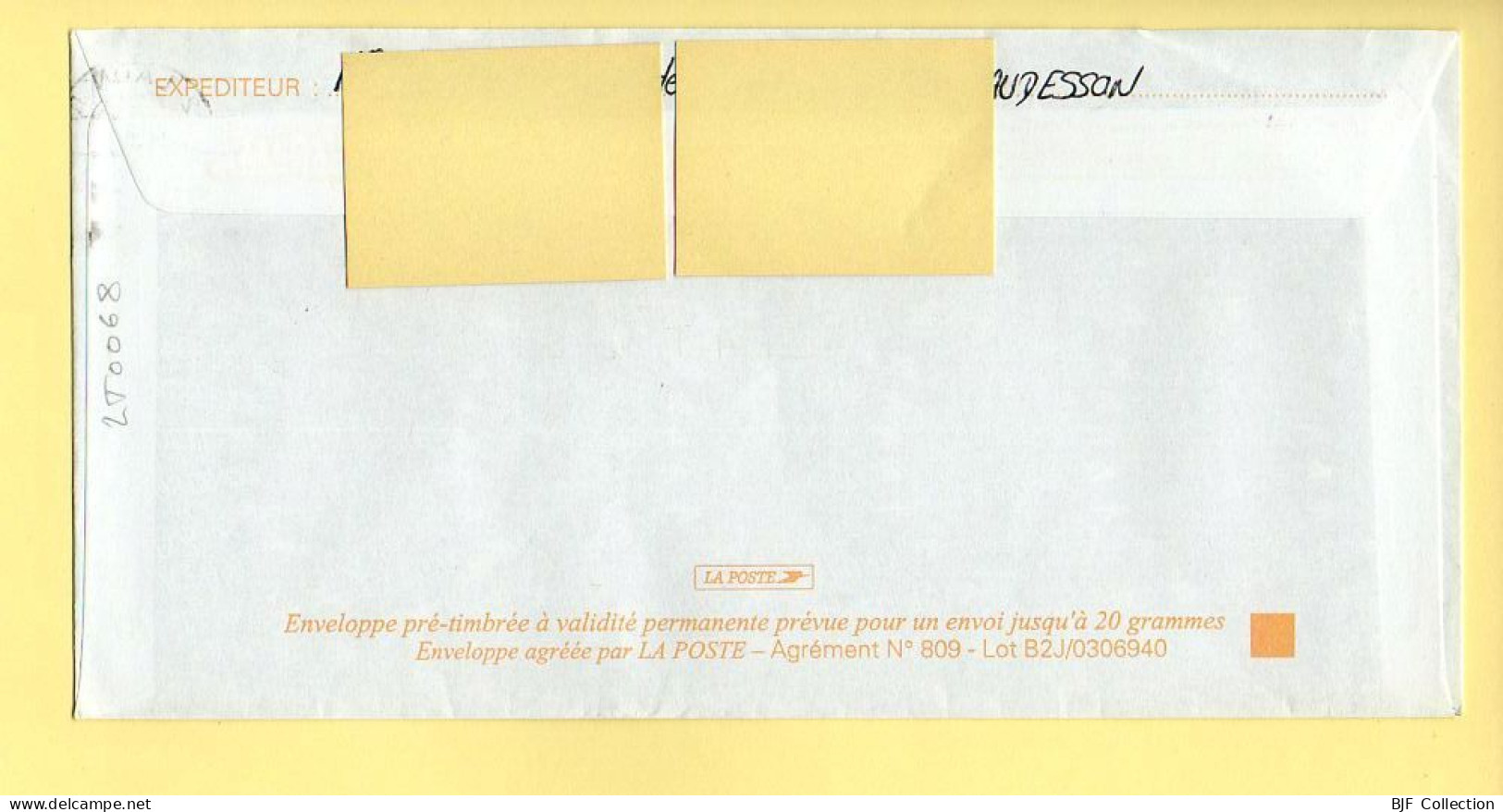 PAP Marianne De Luquet – URCEL (02) - FETE DU BOIS (N° 809 – Lot B2J/0306940) – 21/09/2005 - Prêts-à-poster:Overprinting/Luquet