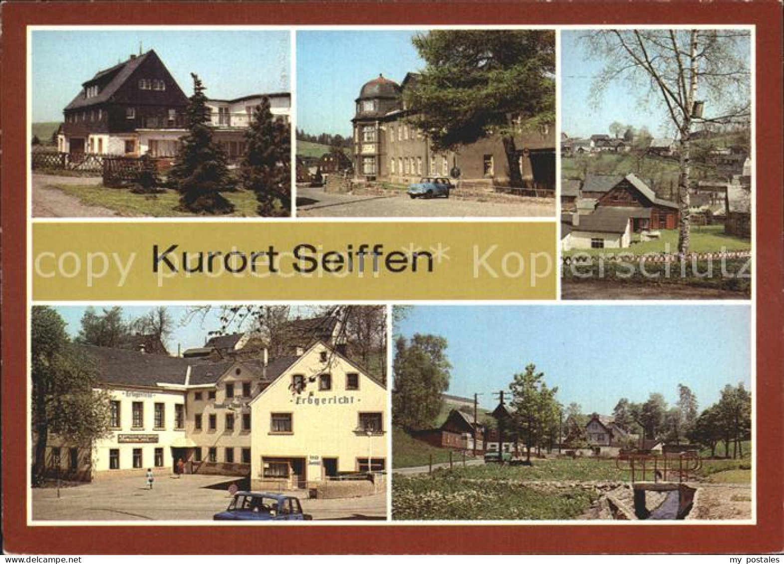 72382635 Seiffen Erzgebirge Ferienheim Dachsbaude HO-Gaststaette Buntes Haus  Ku - Seiffen