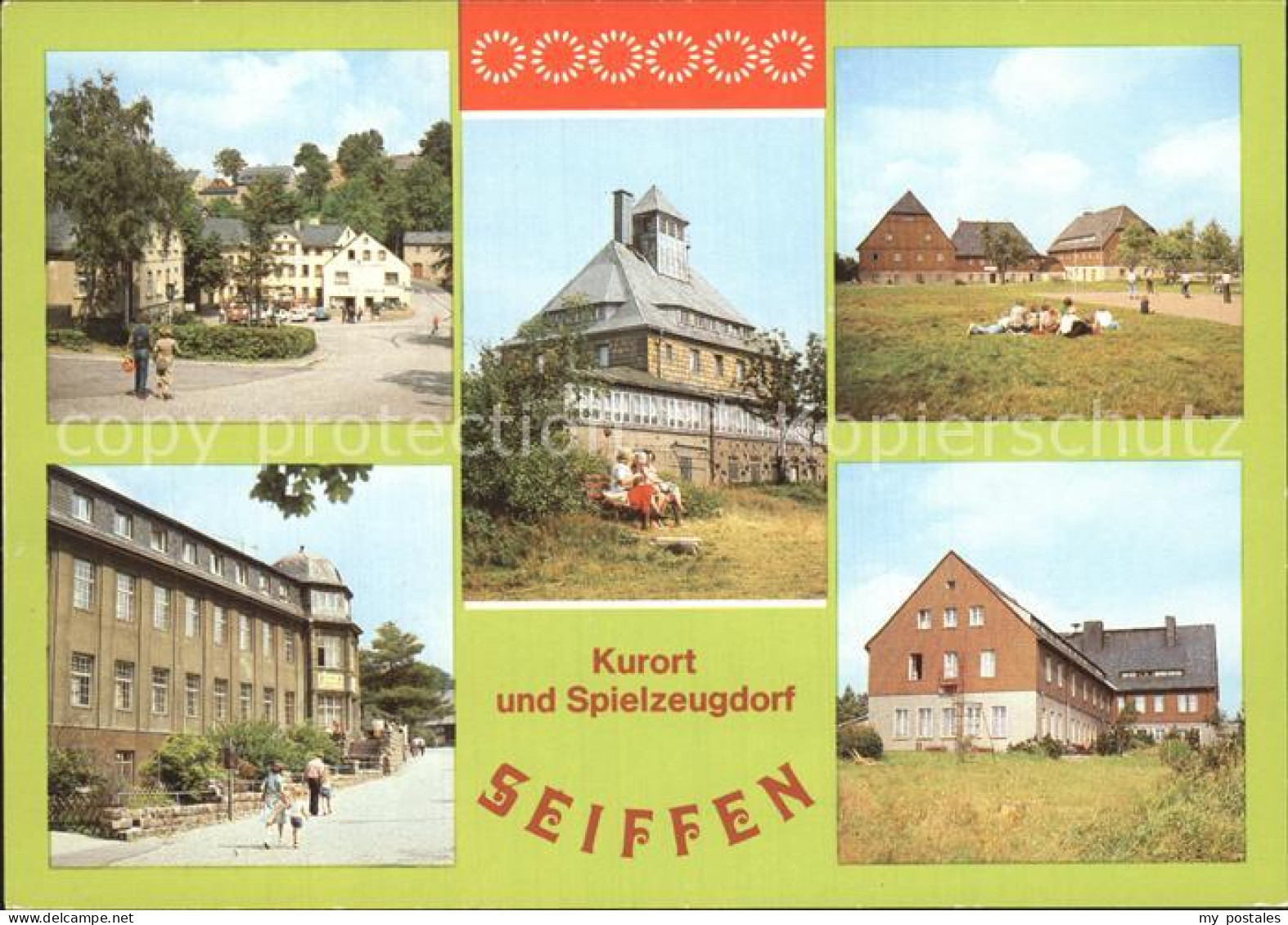 72382632 Seiffen Erzgebirge Gaststaette Buntes Haus Spielzeugmuseum Erholungshei - Seiffen