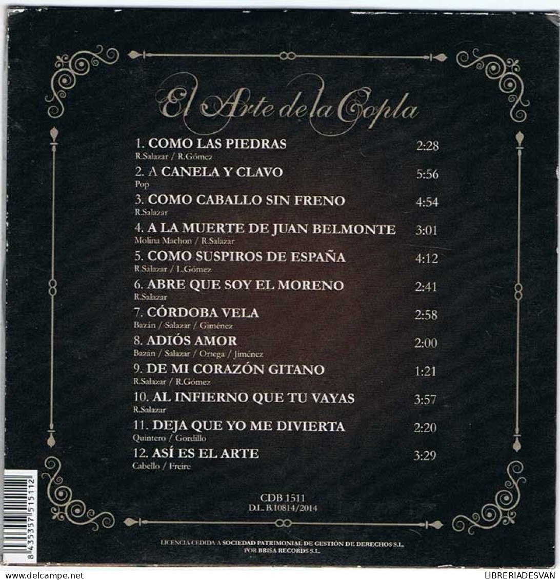 El Arte De La Copla. Rafael Farina Vol. 2 - Brisa Records 2014 (CD) - Altri - Musica Spagnola