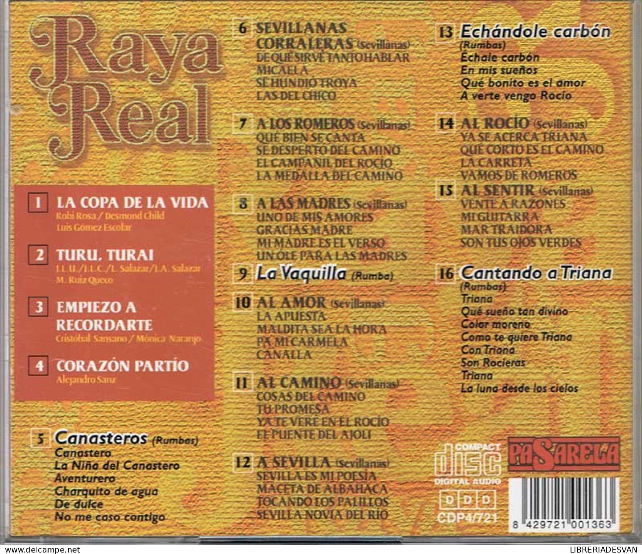 Raya Real - Toda Una Vida Bailando. Promoción Ahora + 4 Rumbas - Andere - Spaans
