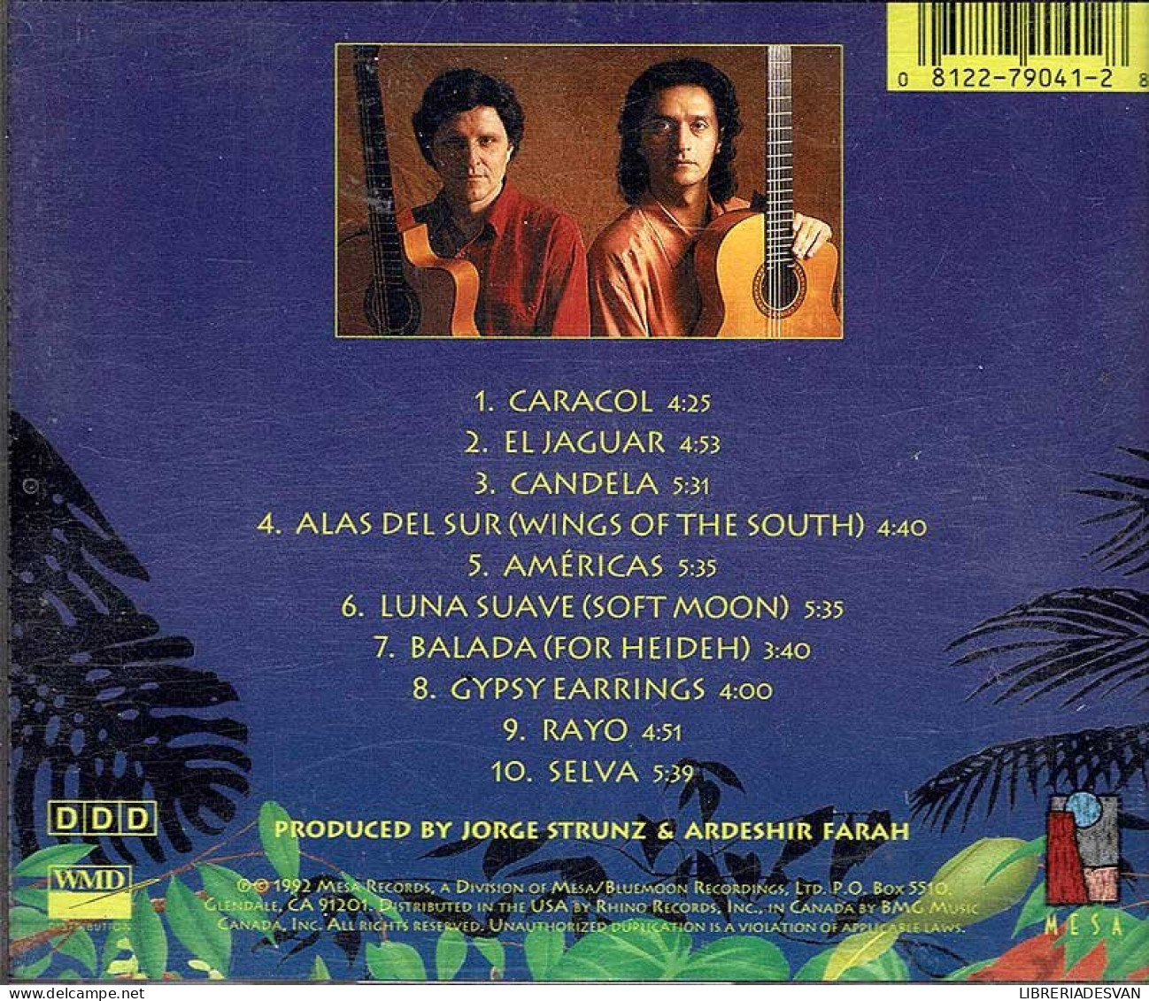 Strunz & Farah - Américas. CD - Altri - Musica Spagnola