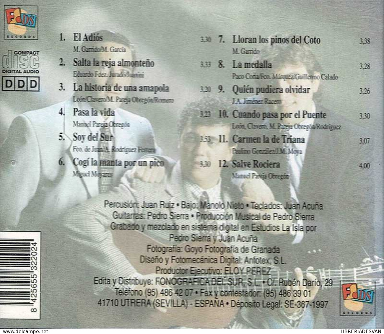Luces Del Alba - Sevillanas De Siempre. CD - Autres - Musique Espagnole