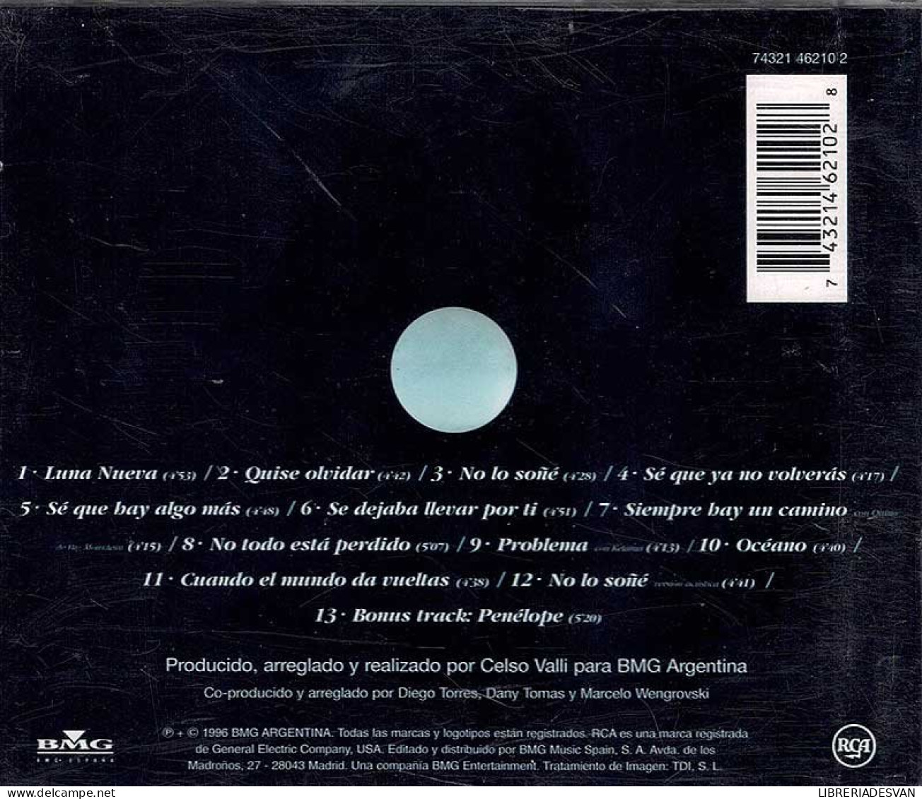 Diego Torres - Luna Nueva. CD - Sonstige - Spanische Musik
