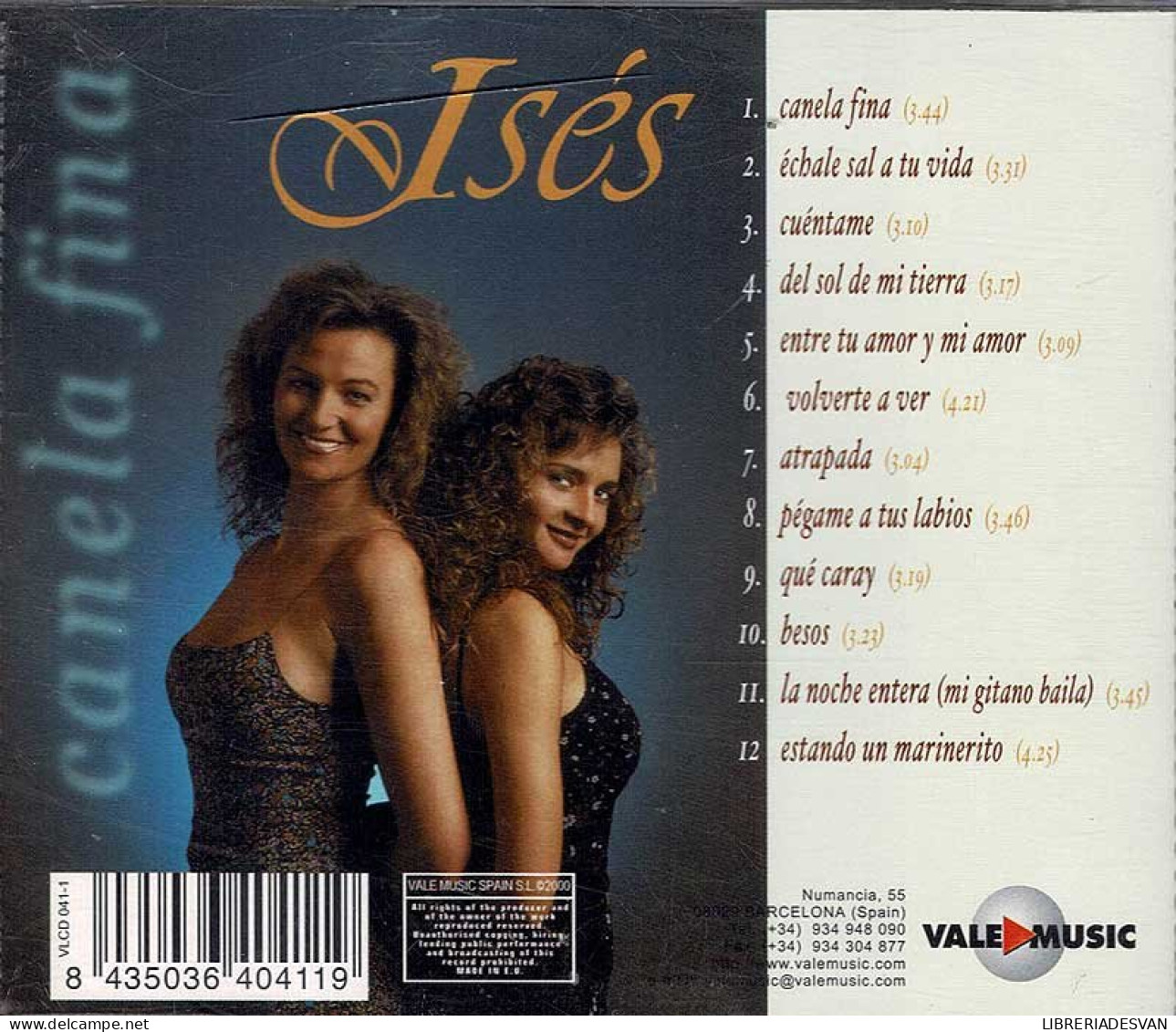Isés - Canela Fina. CD - Andere - Spaans