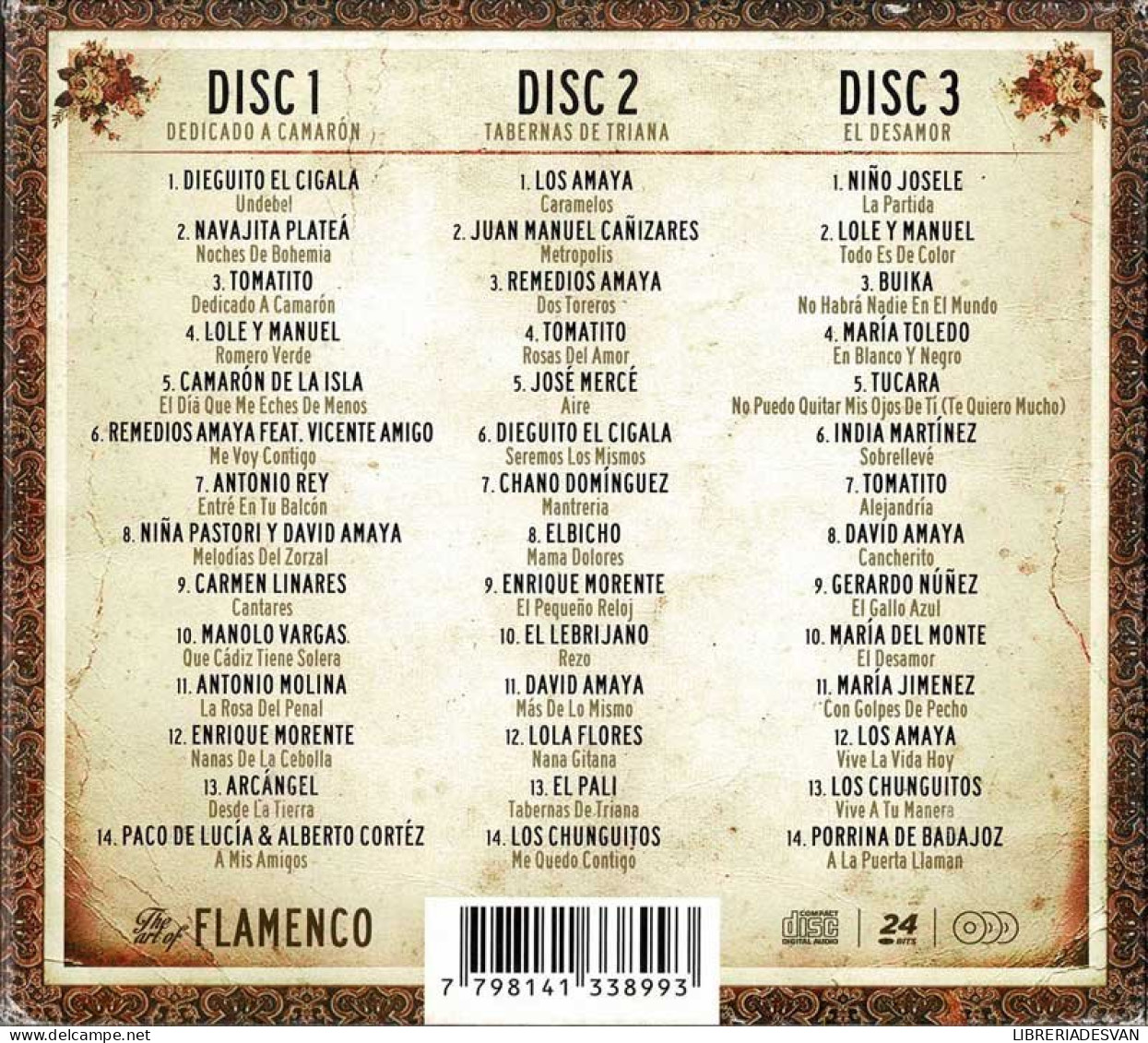 The Art Of Flamenco. 3 X CD - Sonstige - Spanische Musik