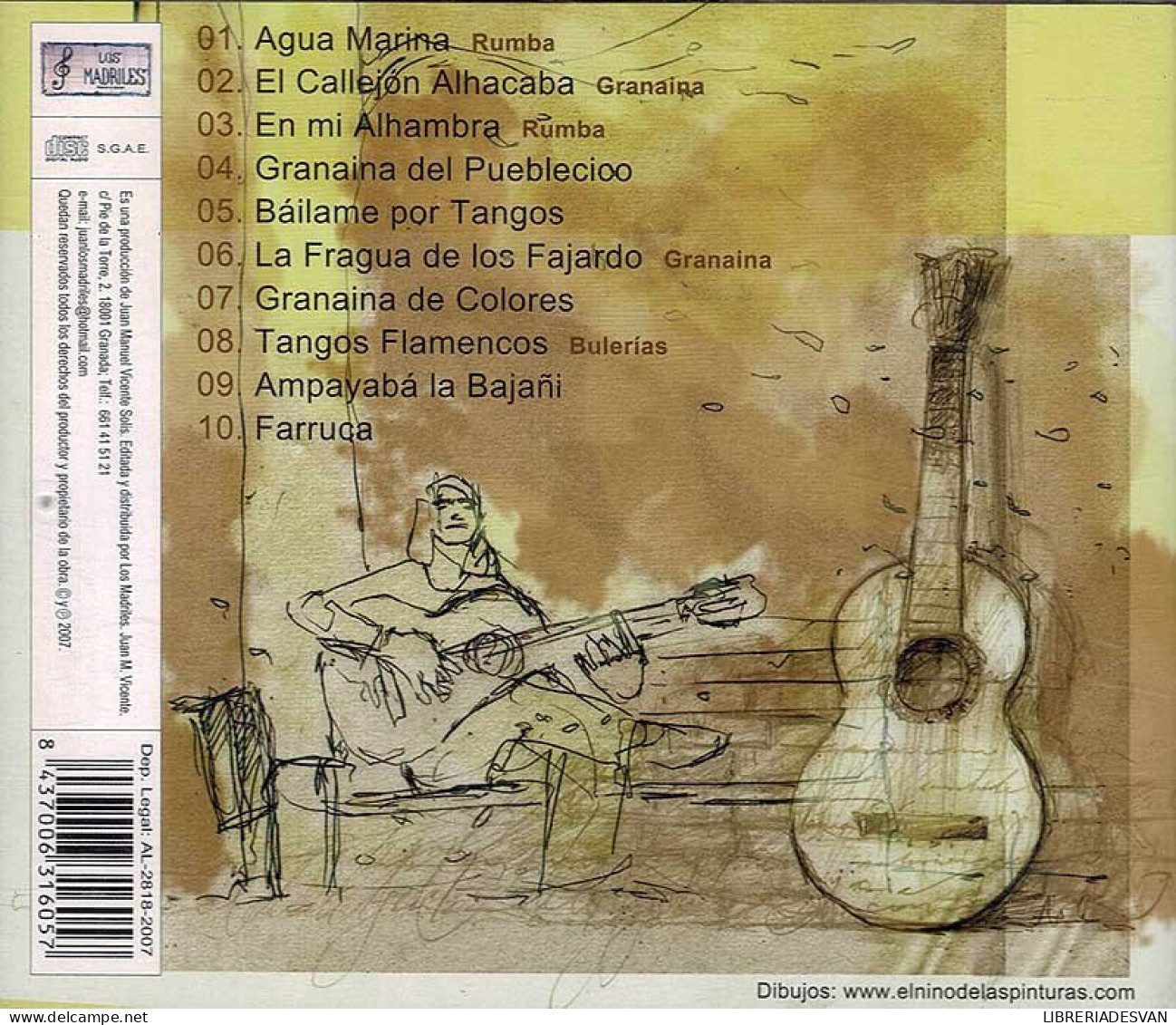 El Duende De La Guitarra Flamenca. CD - Autres - Musique Espagnole