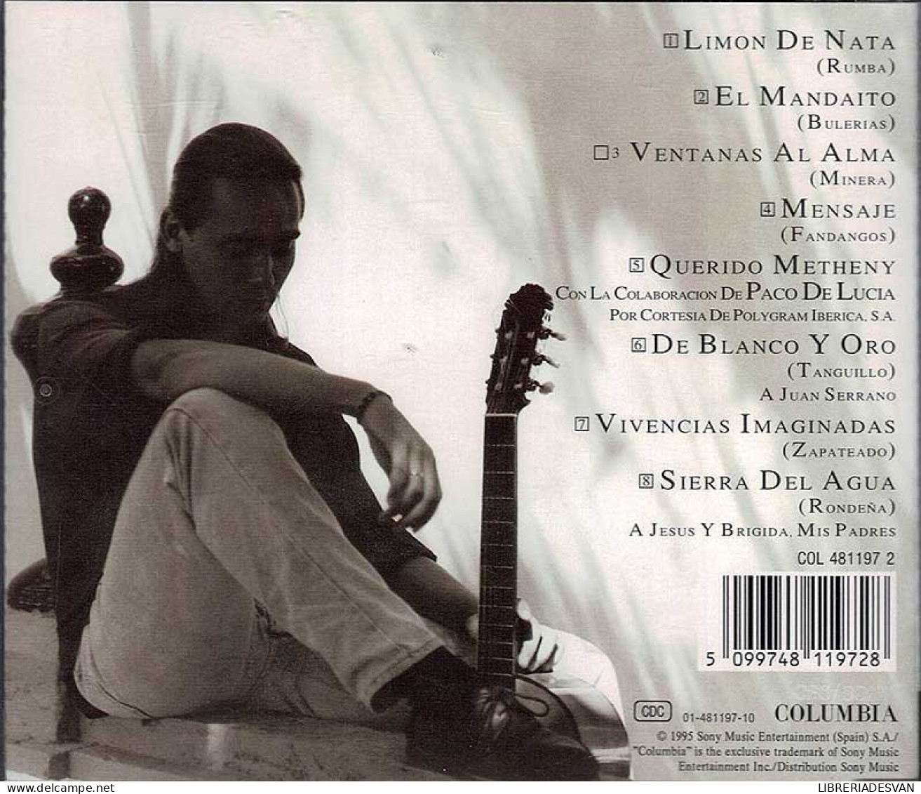 Vicente Amigo - Vivencias Imaginadas. CD - Otros - Canción Española